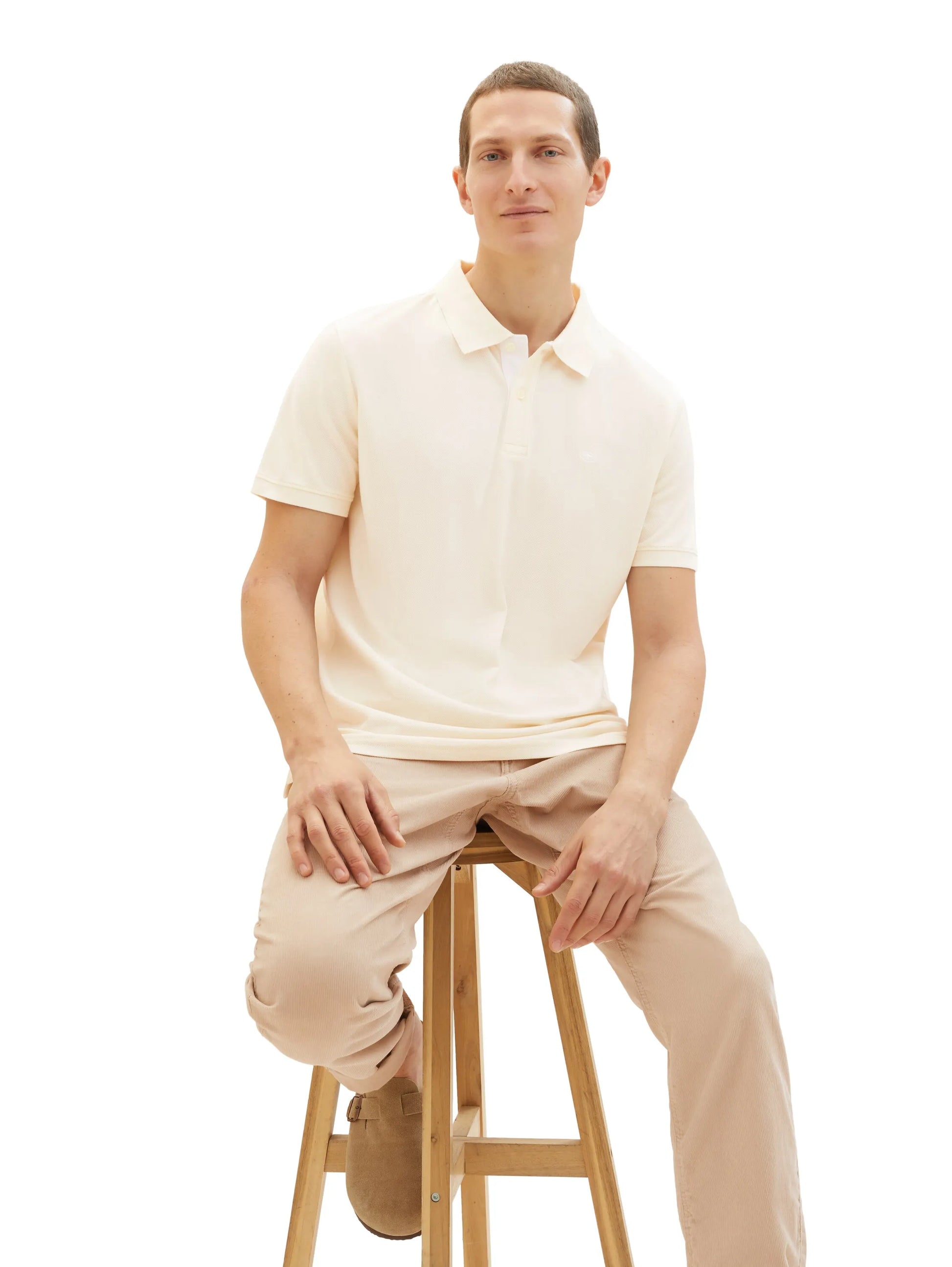 Piqué Poloshirt mit Logo-Stickerei