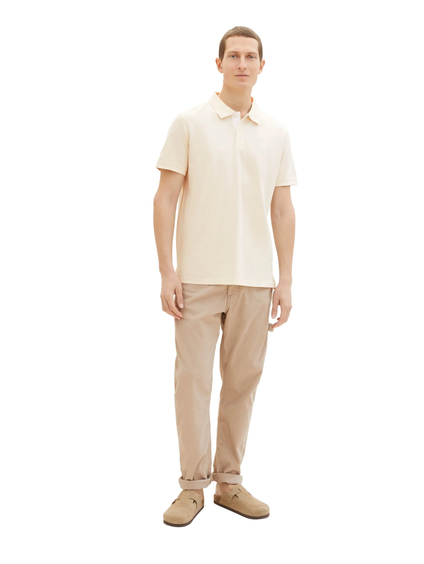 Piqué Poloshirt mit Logo-Stickerei