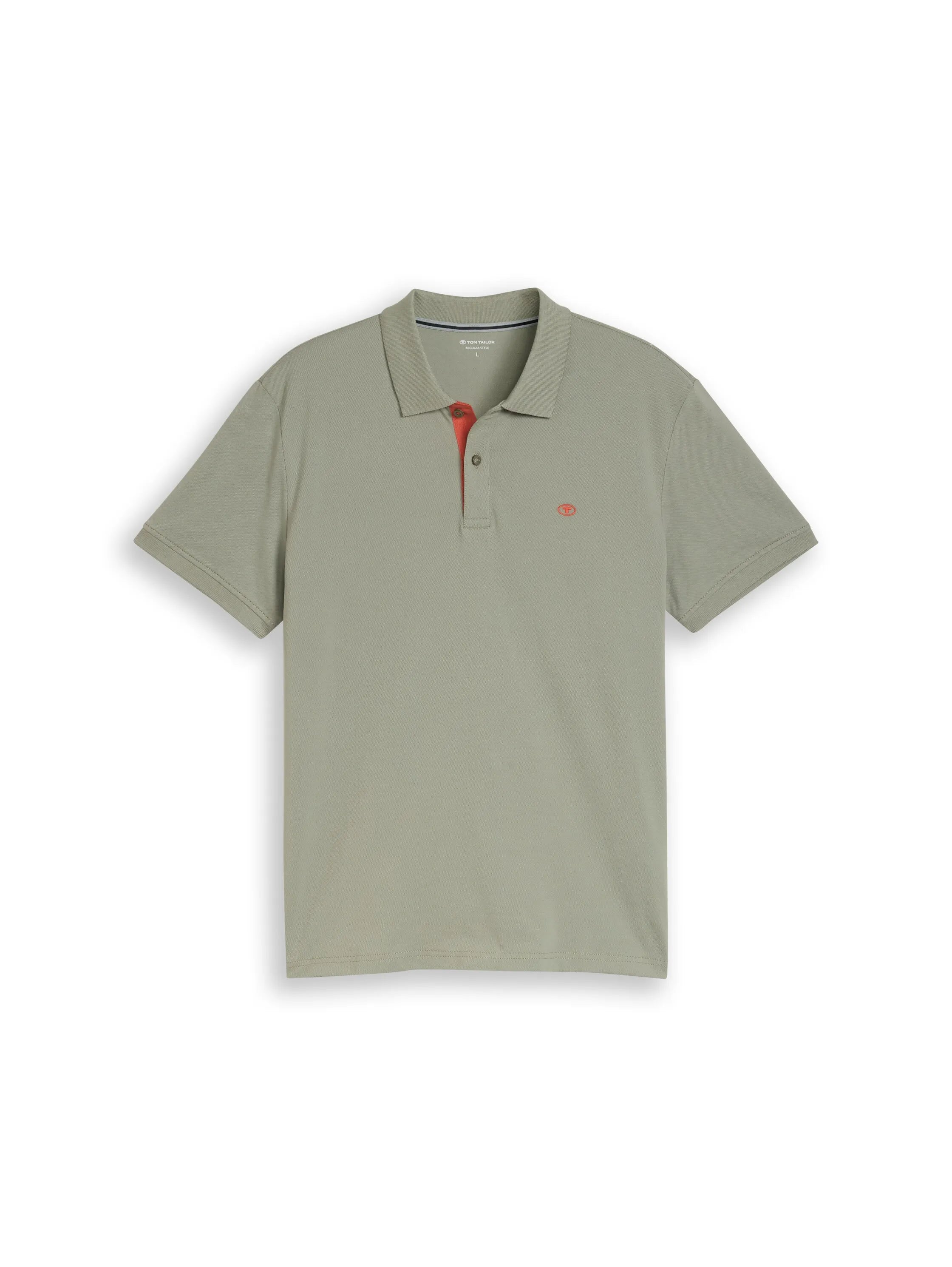 Tom Tailor – Piqué Poloshirt mit Logo-Stickerei