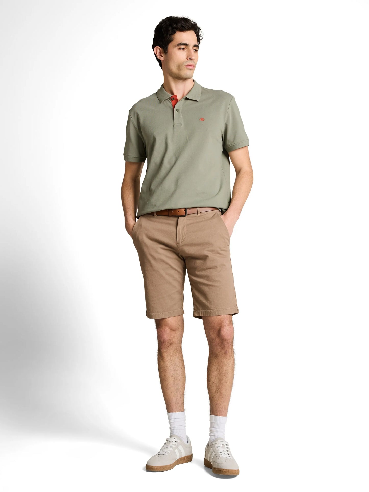 Piqué Poloshirt mit Logo-Stickerei