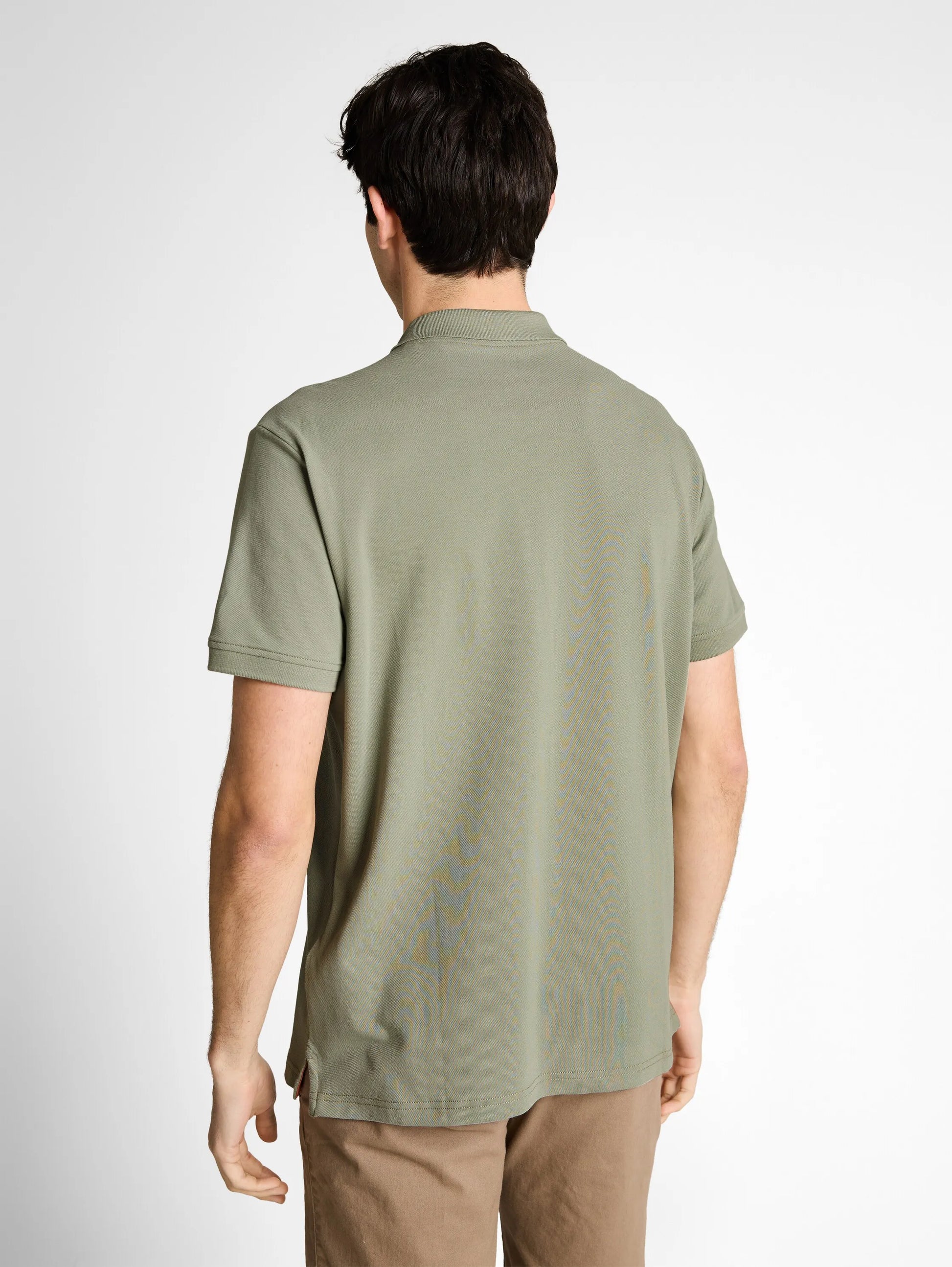 Piqué Poloshirt mit Logo-Stickerei