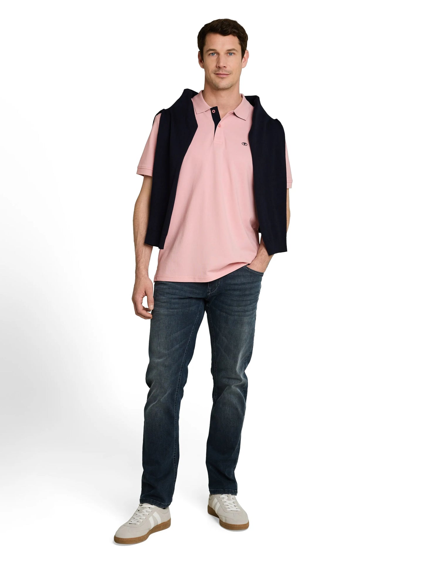 Piqué Poloshirt mit Logo-Stickerei