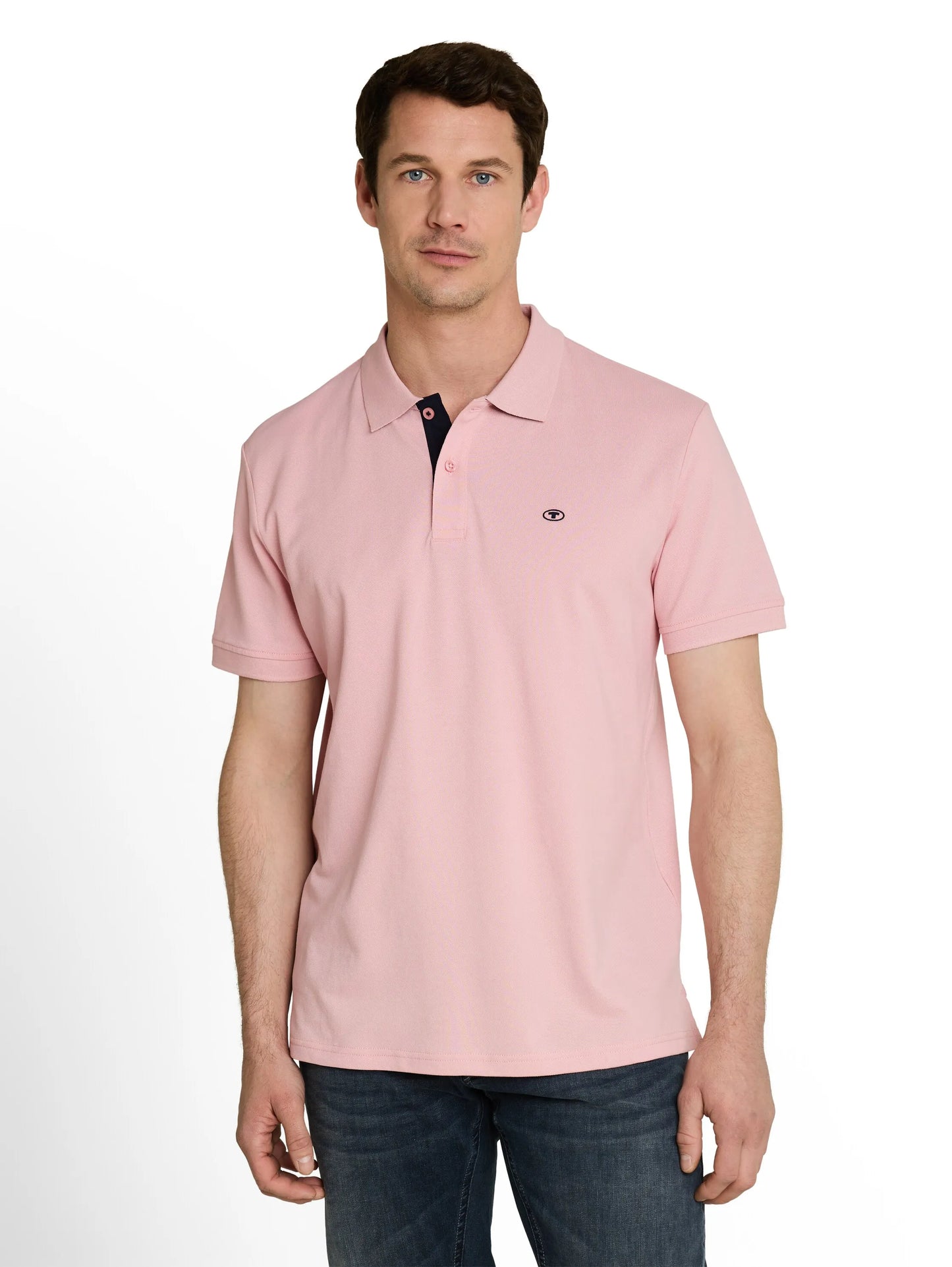 Piqué Poloshirt mit Logo-Stickerei
