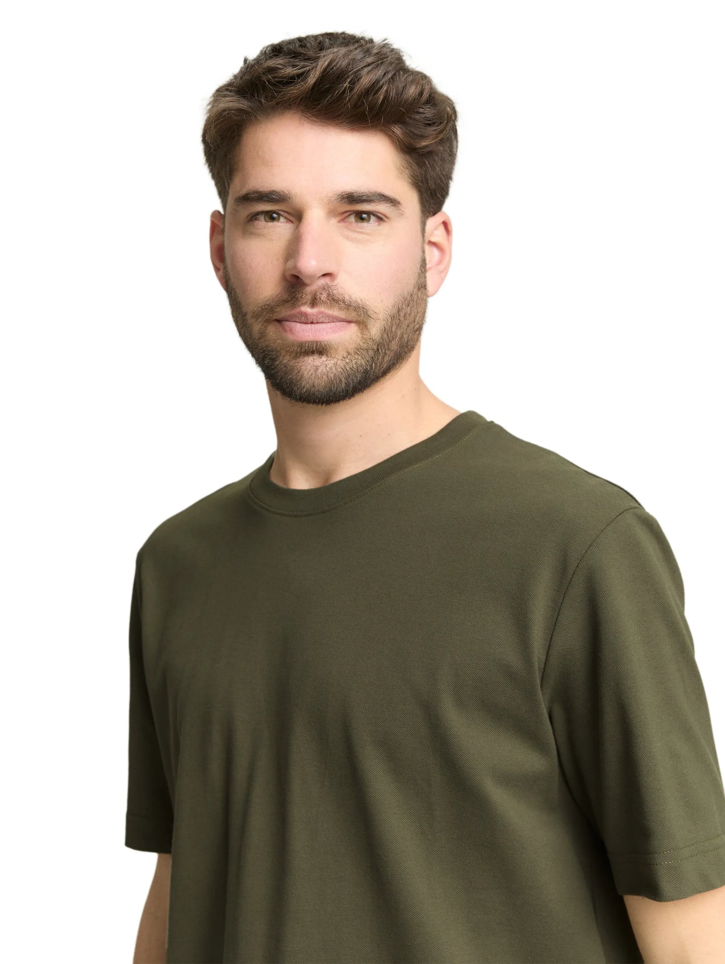 Piqué T-Shirt mit Stretch