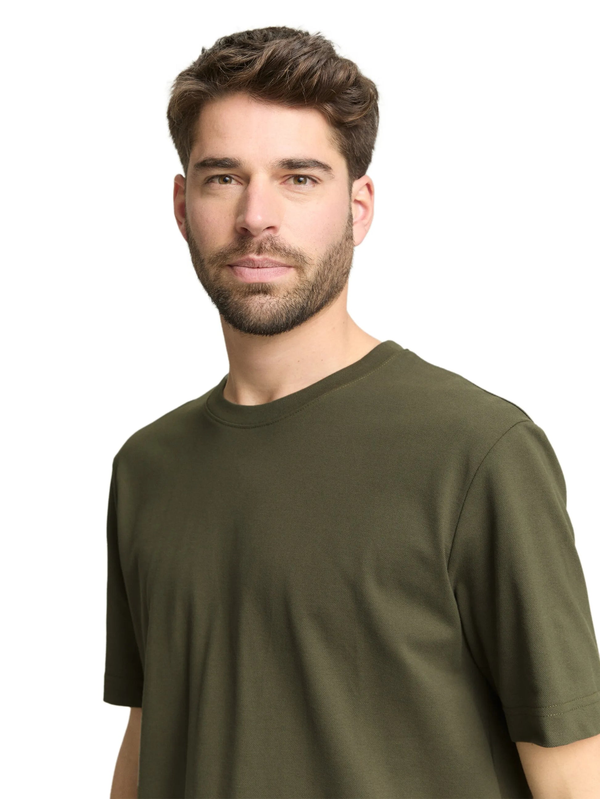 Piqué T-Shirt mit Stretch
