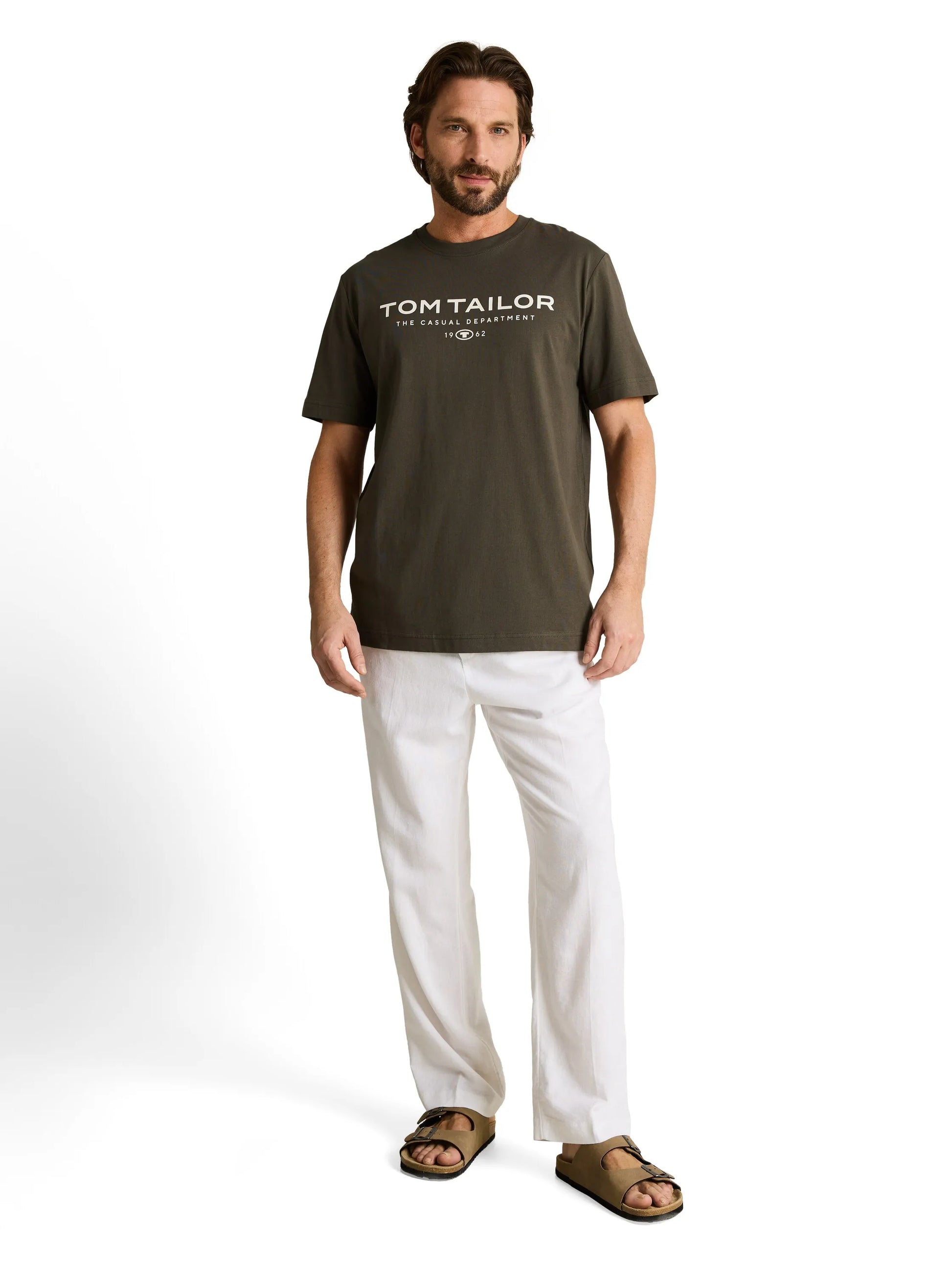 T-Shirt aus Baumwolle mit Logo-Print
