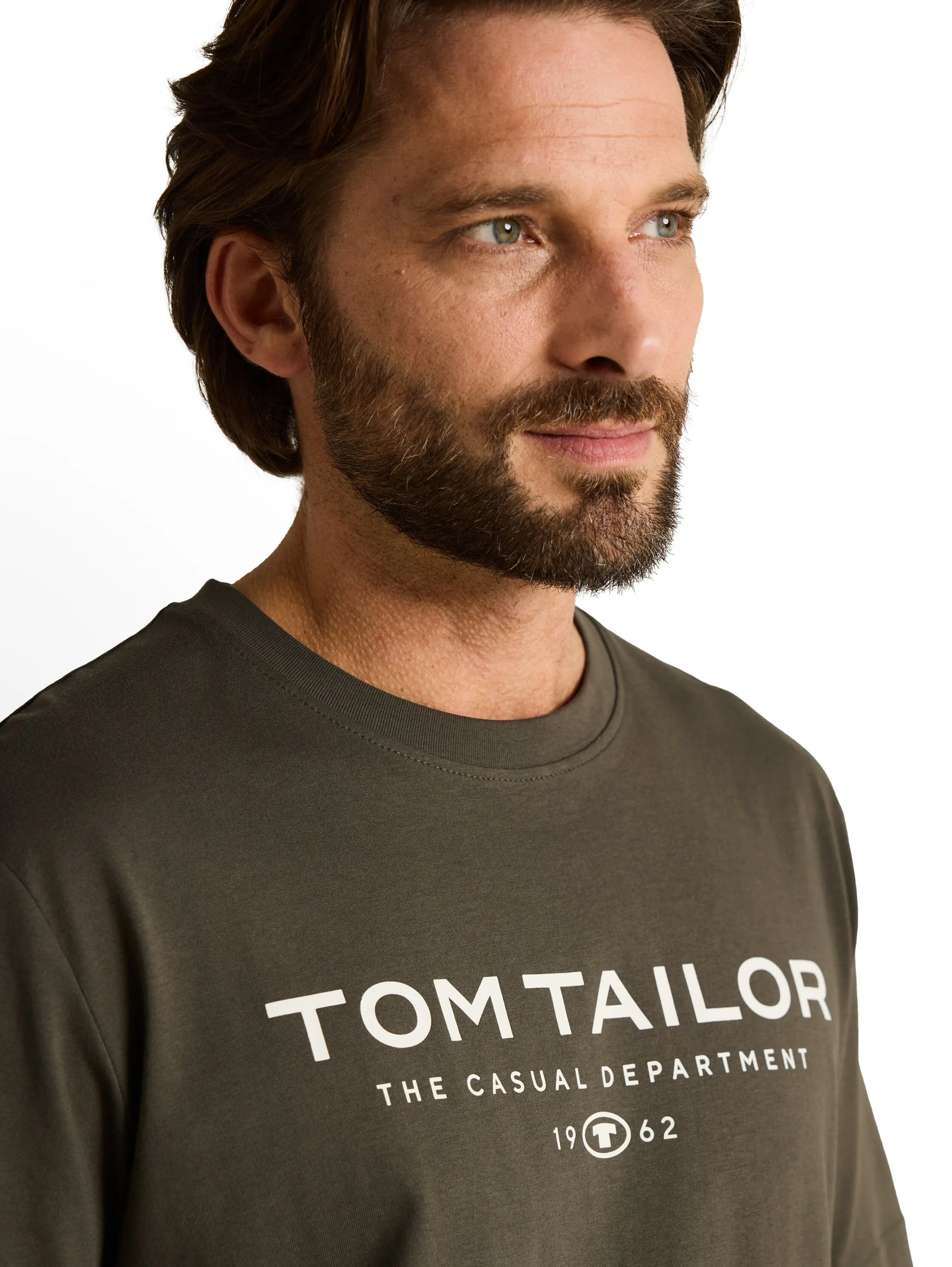 T-Shirt aus Baumwolle mit Logo-Print