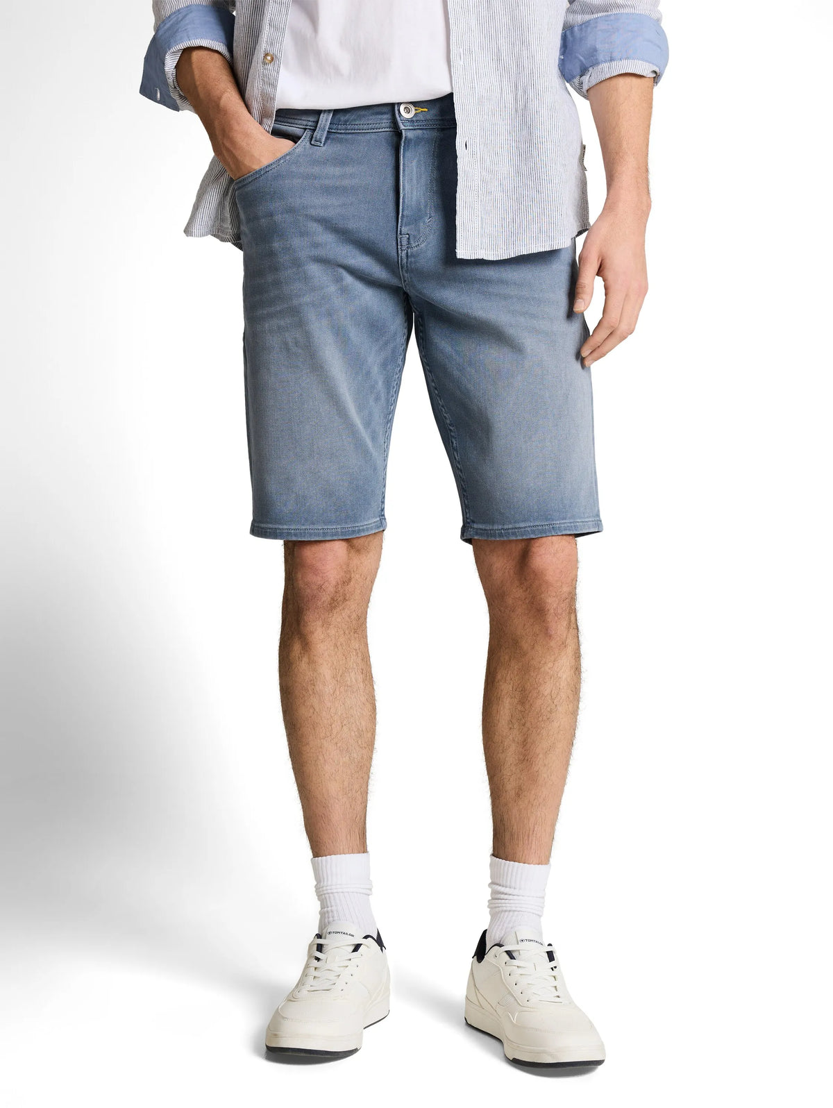 Tom Tailor – TTJOSH REGULAR SLIM Jeans Shorts mit Superstretch
