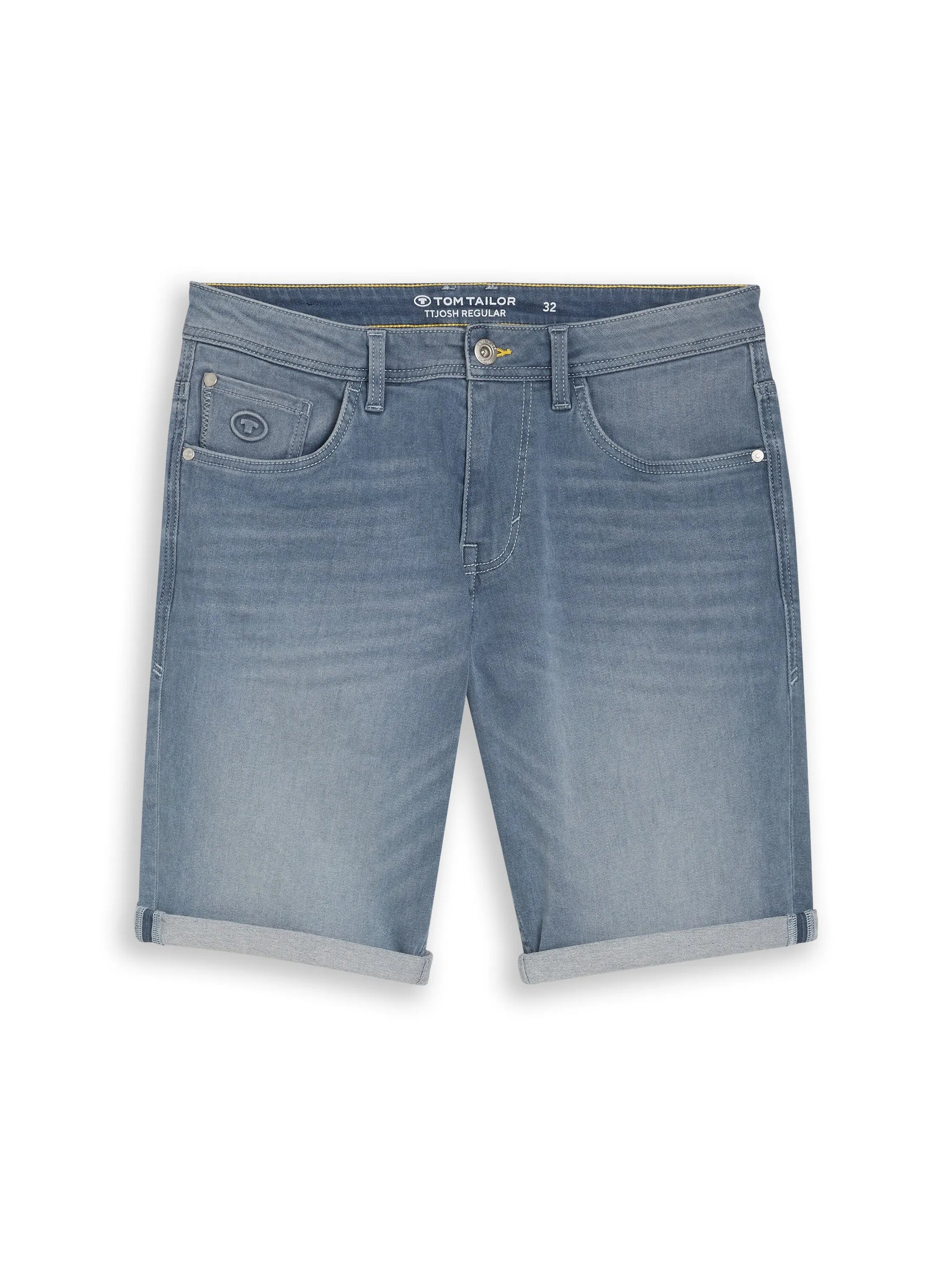 Tom Tailor – TTJOSH REGULAR SLIM Jeans Shorts mit Superstretch