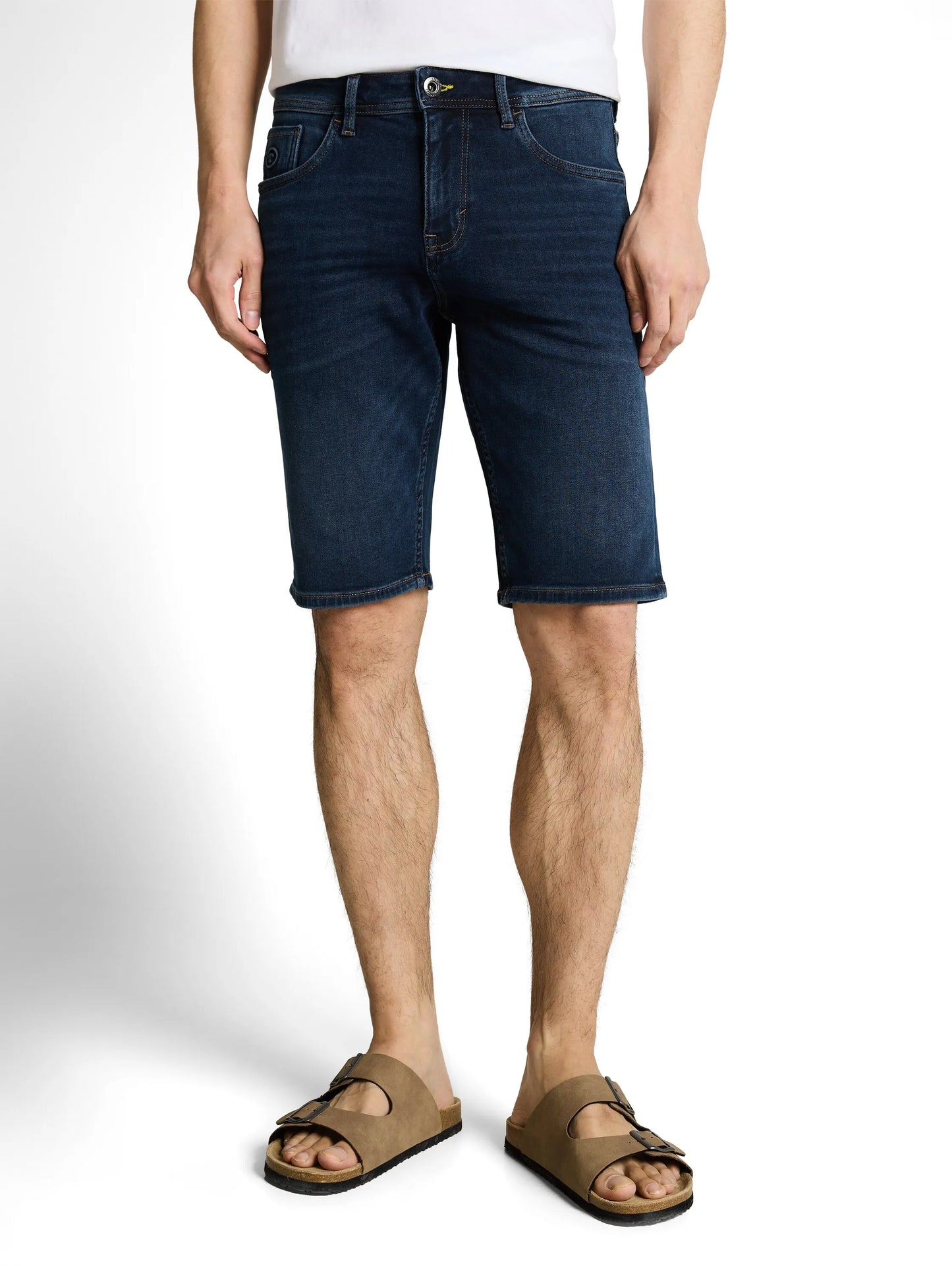 TTJOSH REGULAR SLIM Jeans Shorts mit Superstretch