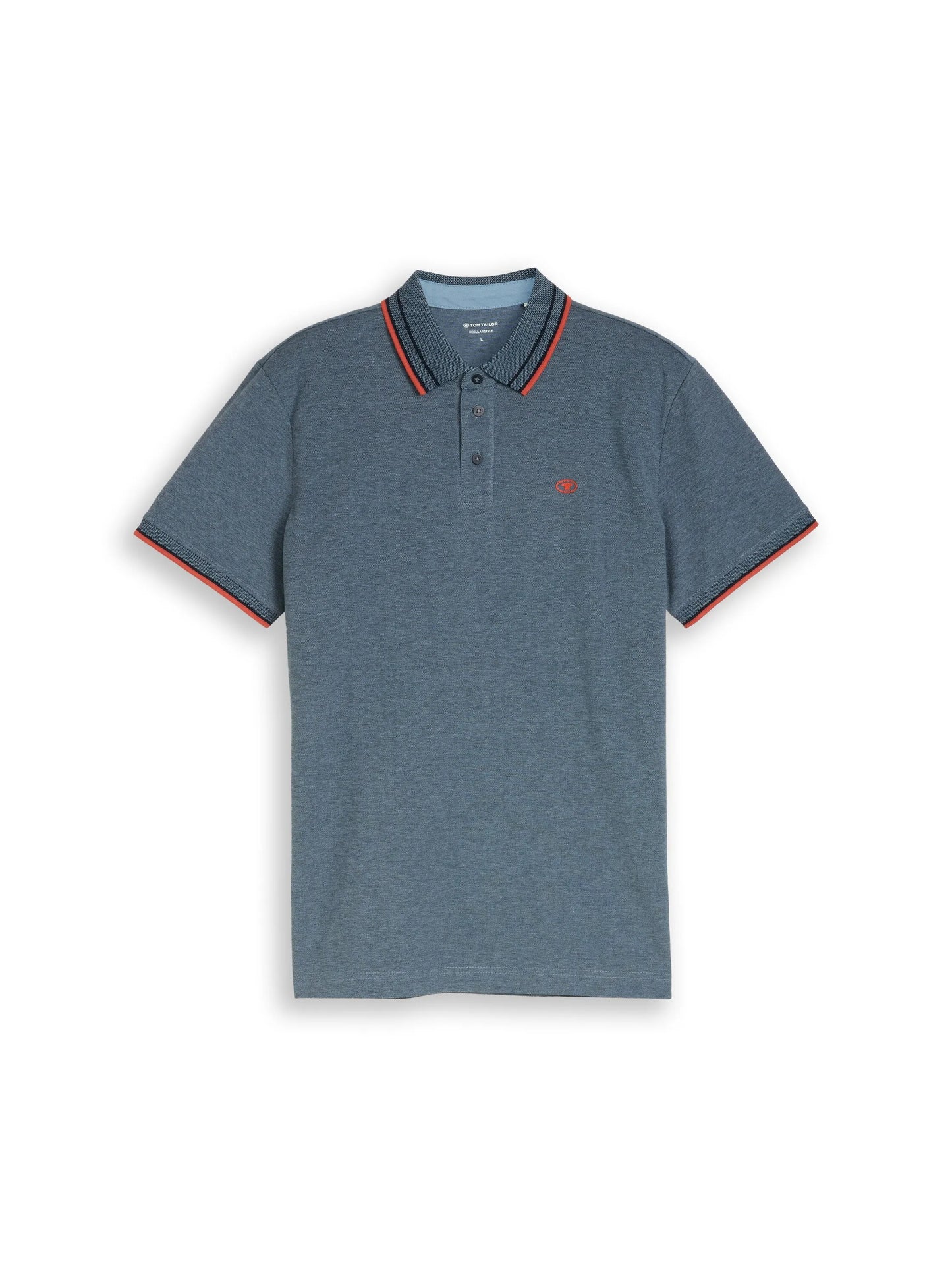 Piqué Poloshirt mit Logo-Print