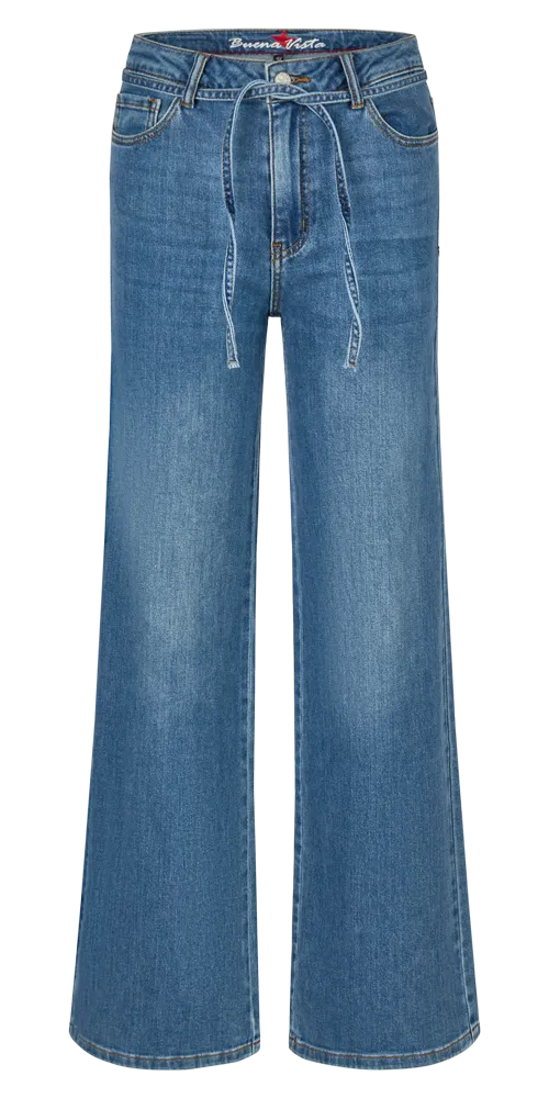 Buena Vista Damen Jeans Wide Leg-L