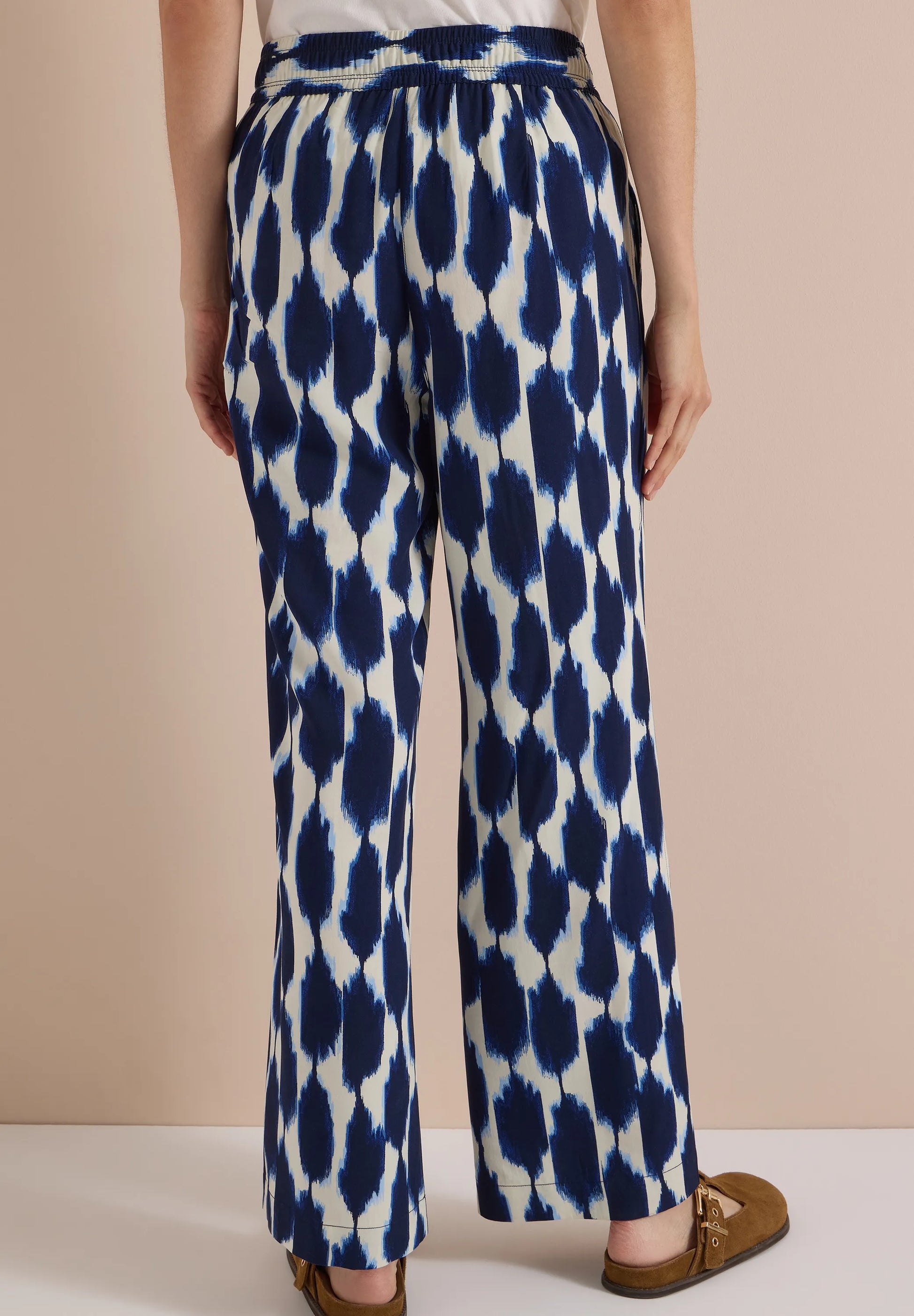 High Waist Wide Leg Hose im Loose Fit