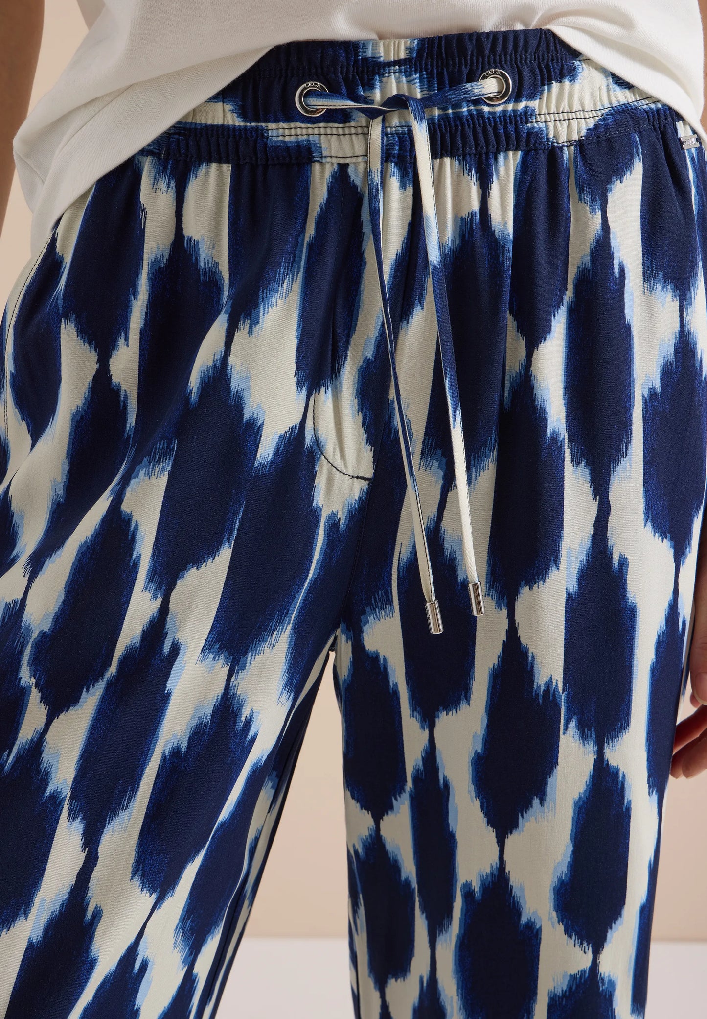High Waist Wide Leg Hose im Loose Fit