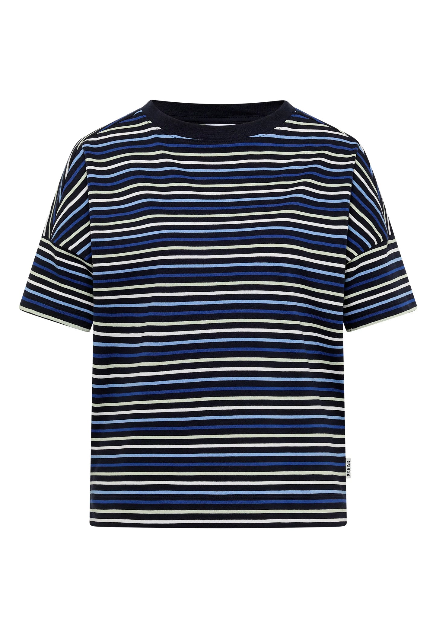 T-Shirt mit Multicolor Streifen