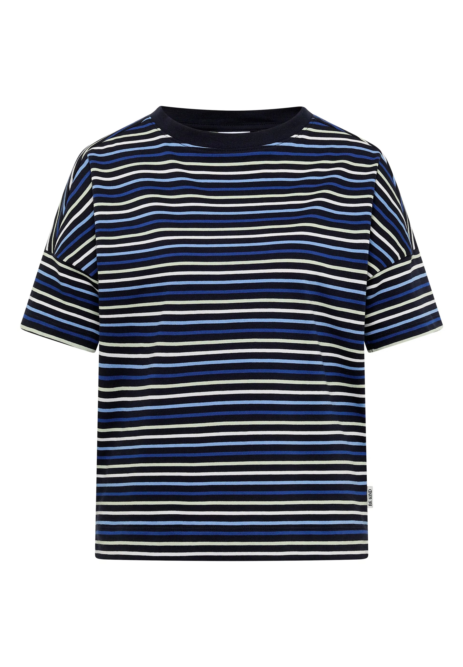 T-Shirt mit Multicolor Streifen