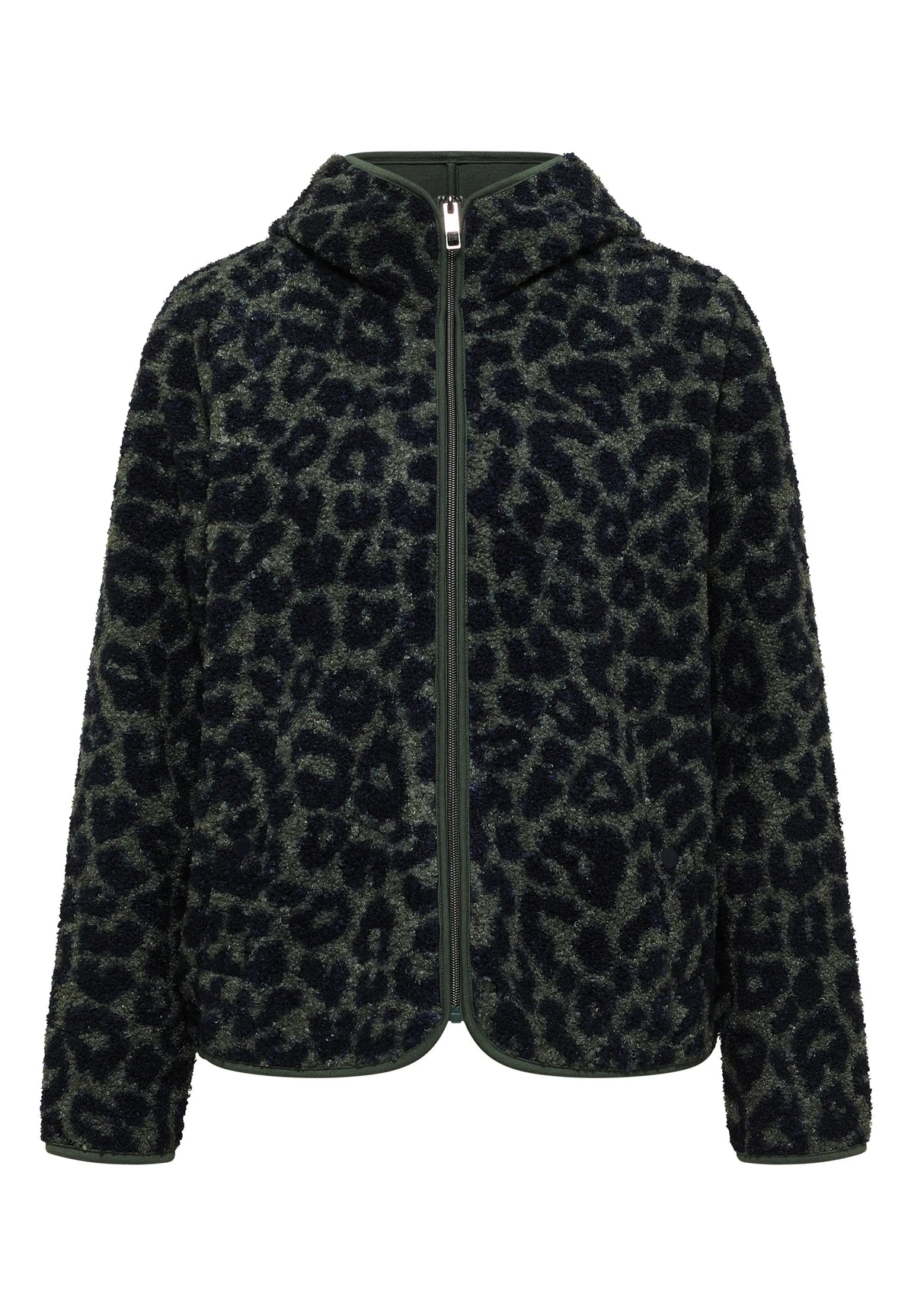 Cecil – Cecil Damen Teddyjacke Leo-Muster