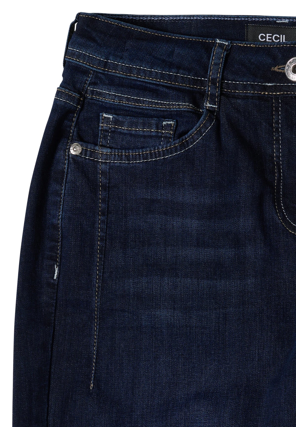 Cecil – Cecil Damen High Waist Barrel Leg Jeans