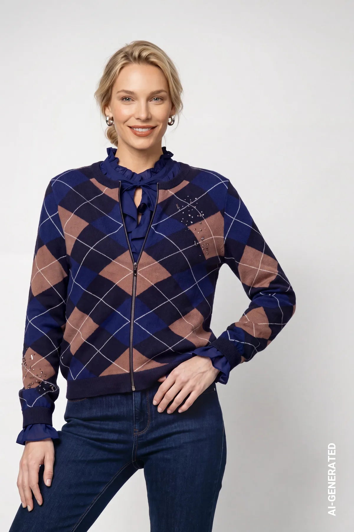 Monari – Monari Damen Strickjacke