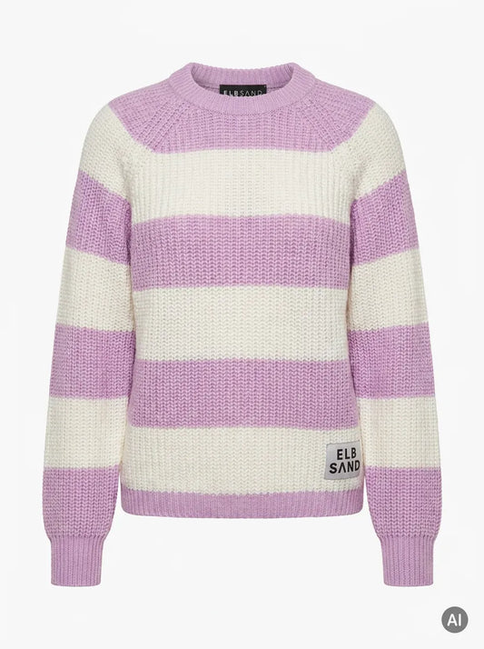 Elbsand Damen Strickpullover Orelia