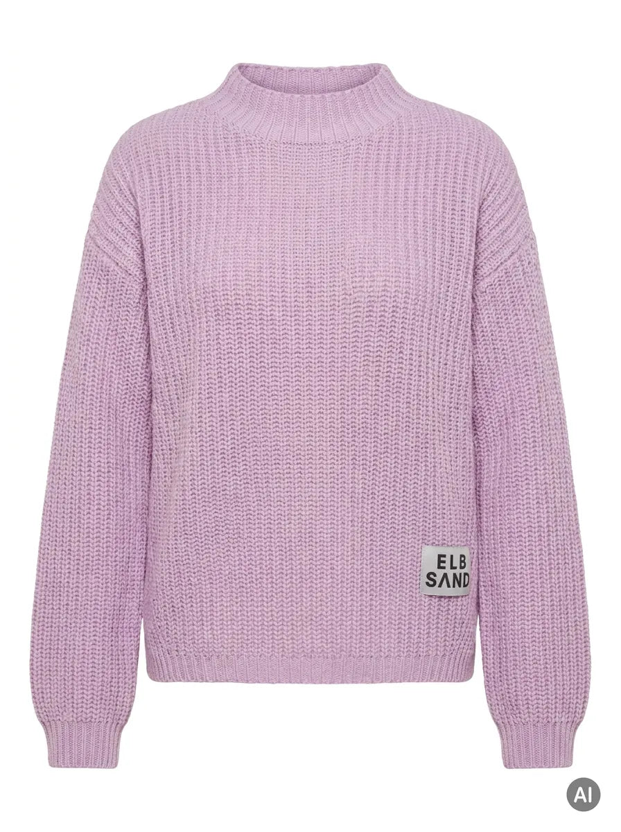 Elbsand Damen Strickpullover Oana