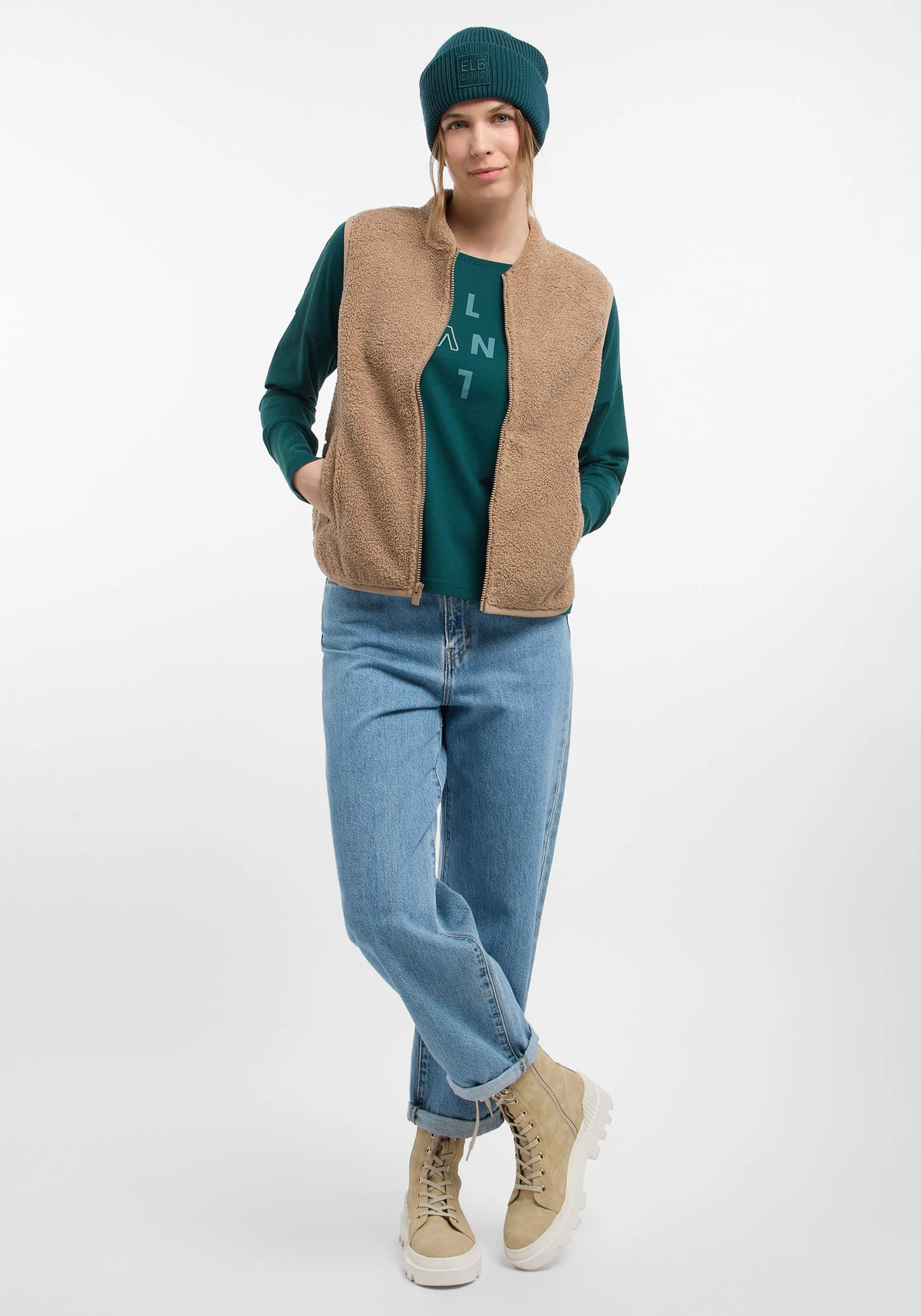 Elbsand – Elbsand Damen Fleece Weste Nisa