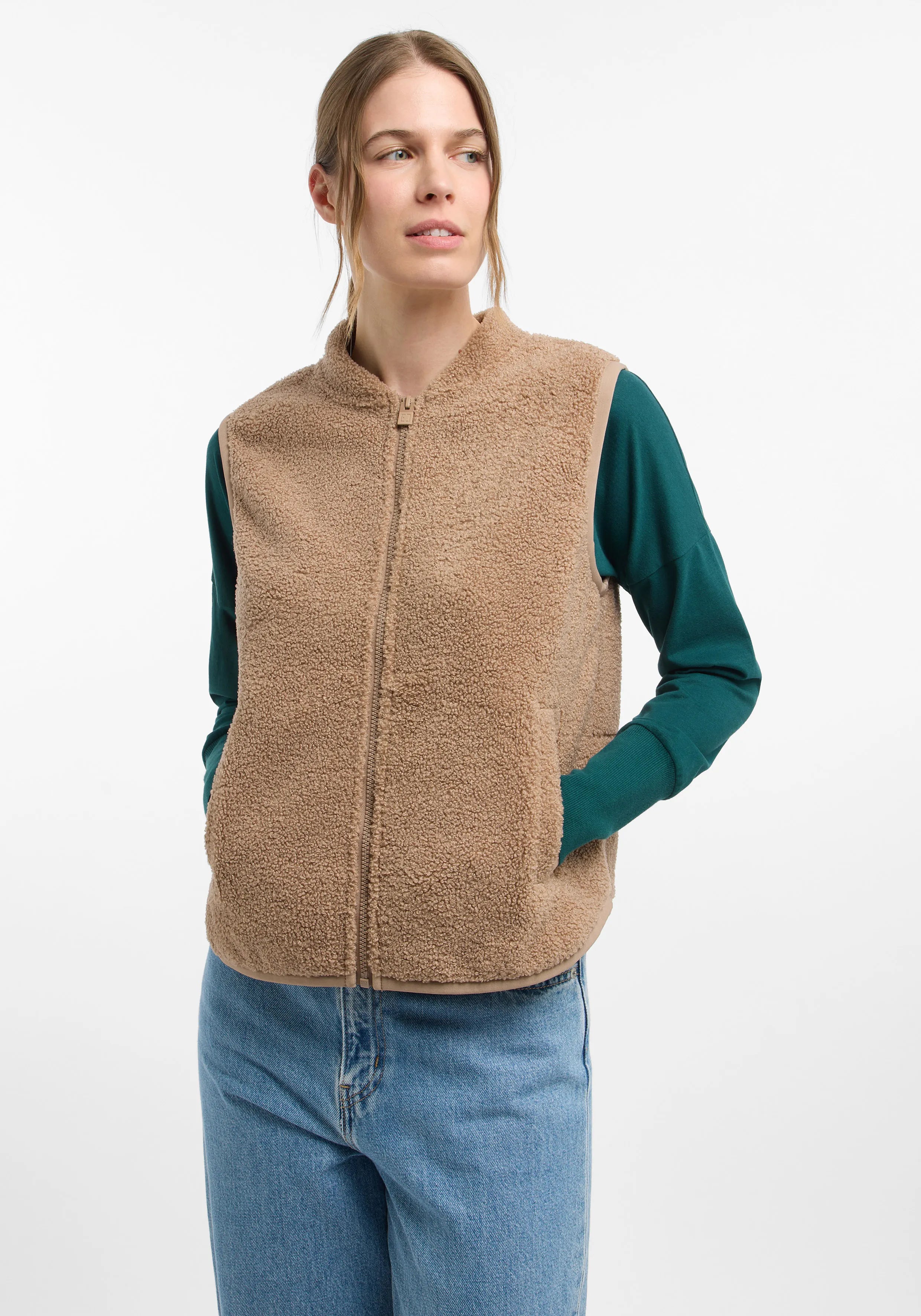 Elbsand Damen Fleece Weste Nisa