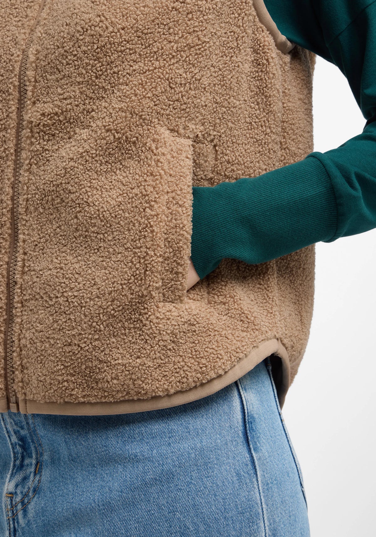 Elbsand Damen Fleece Weste Nisa