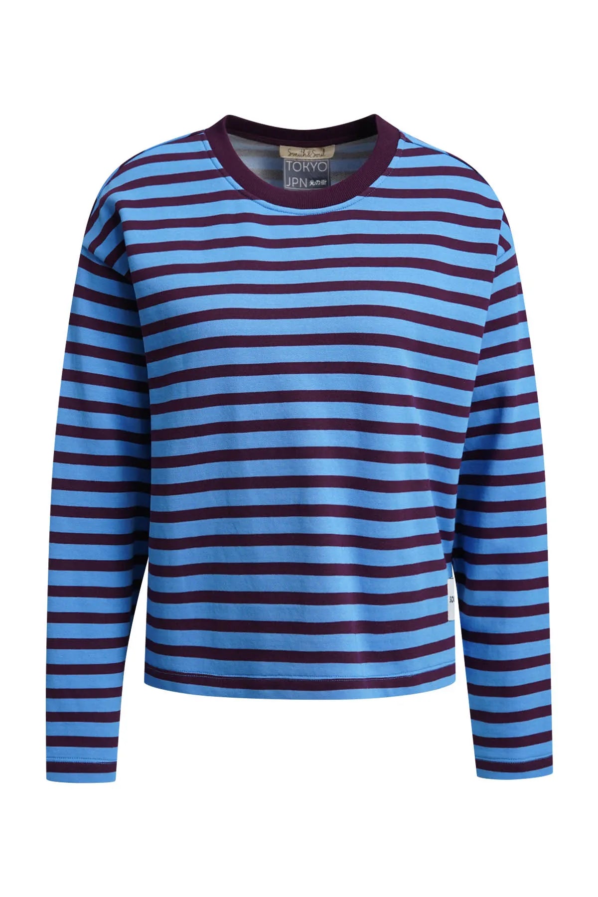 Smith & Soul Damen Sweatshirt Soul Studio Striped