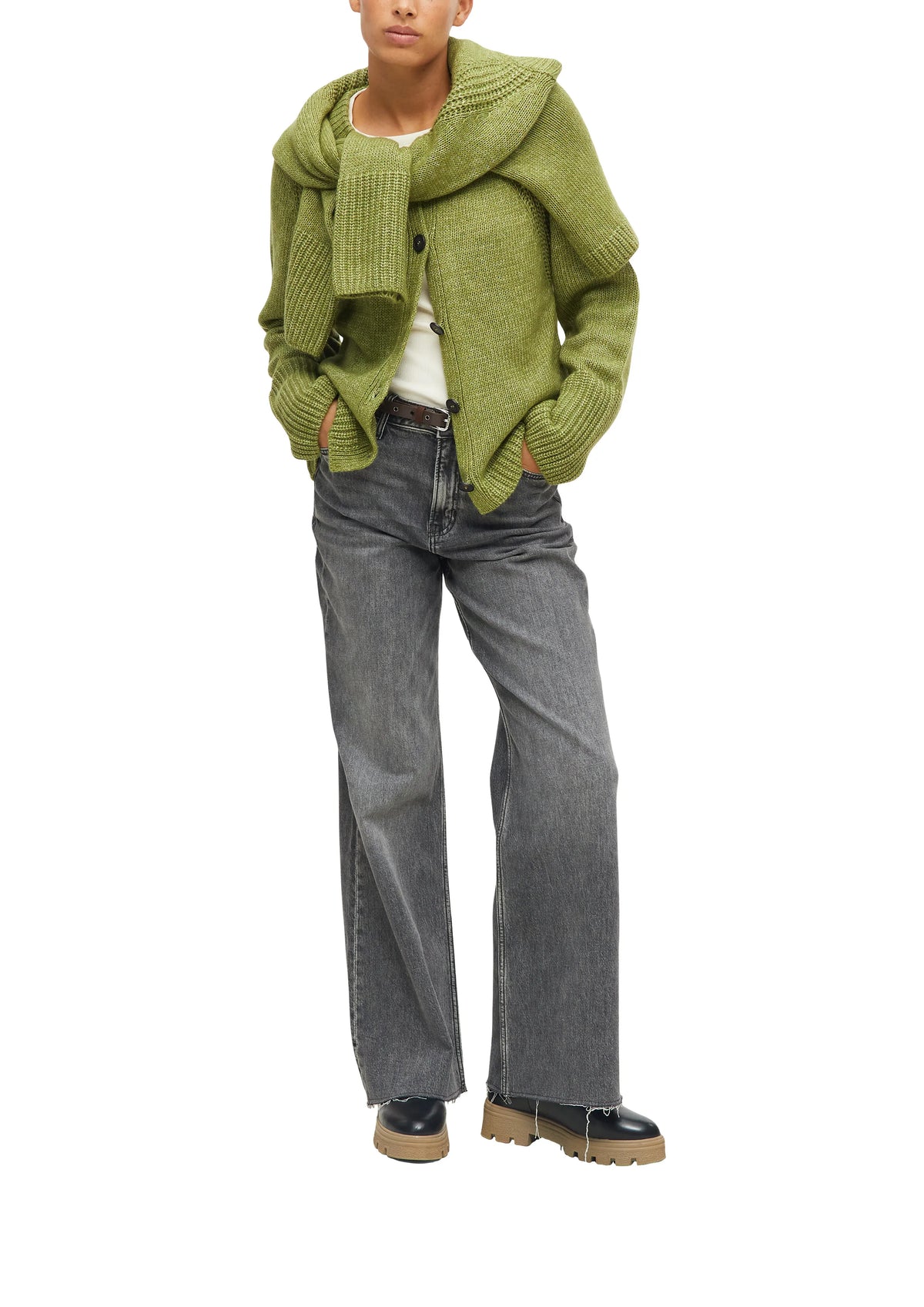 s. Oliver Damen Strickjacke