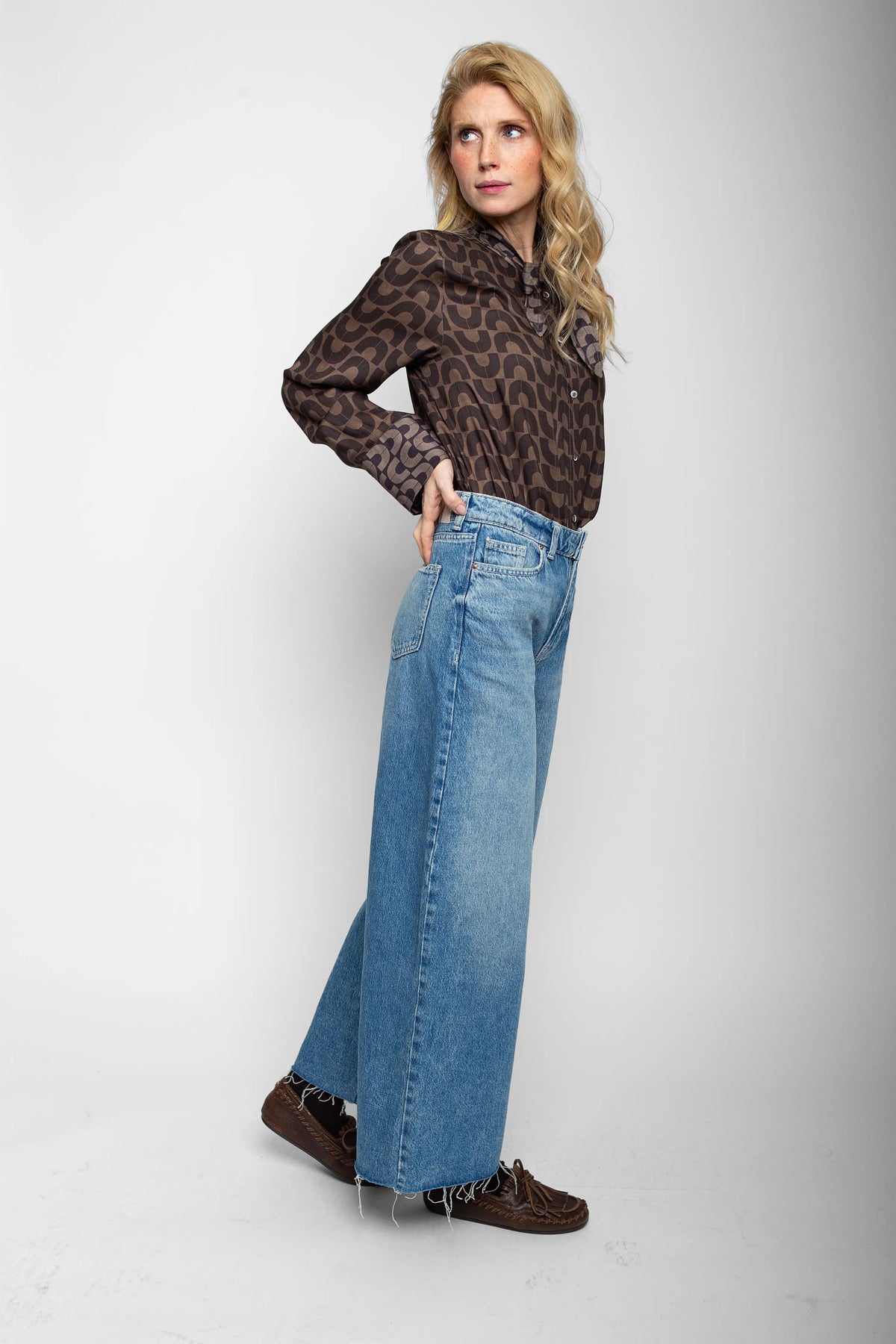 Emily Van den Bergh Damen Bluse