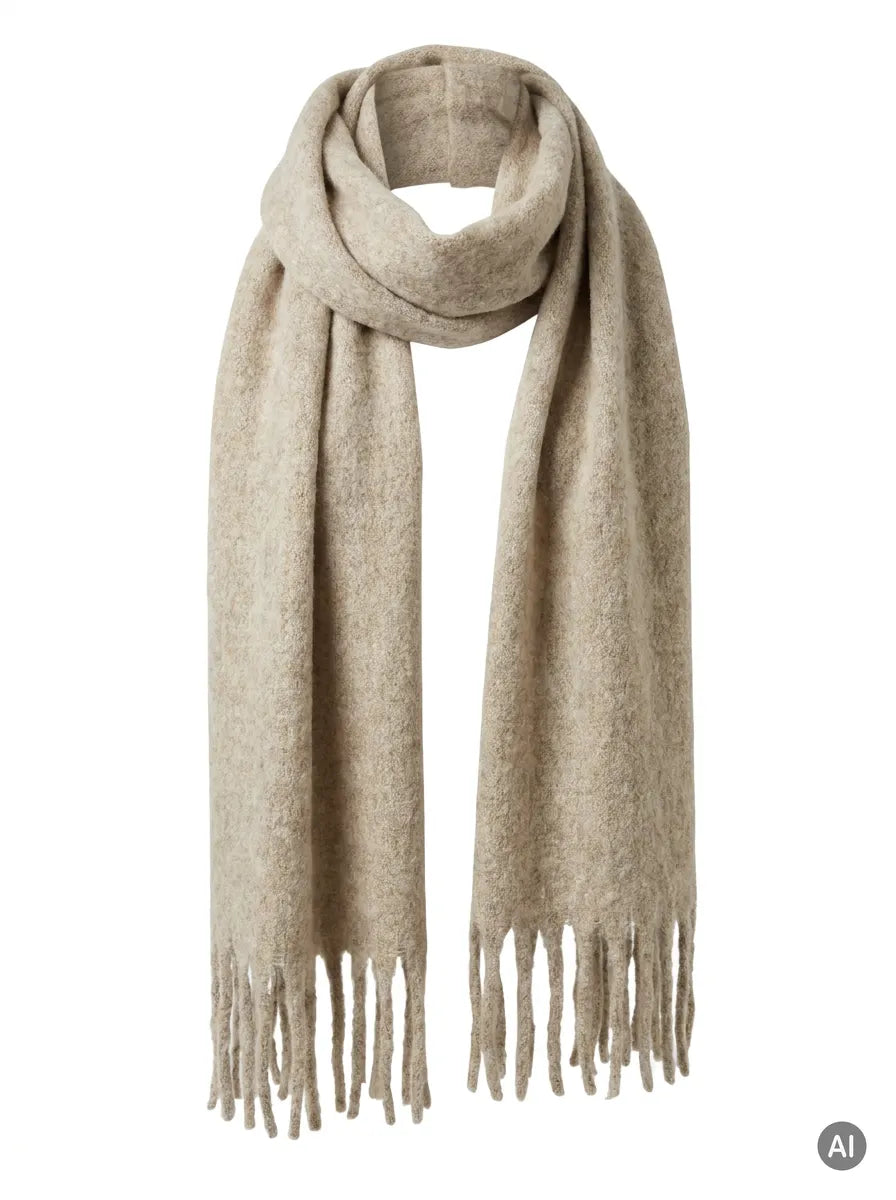 Zwillingsherz Damen Schal Wollmix