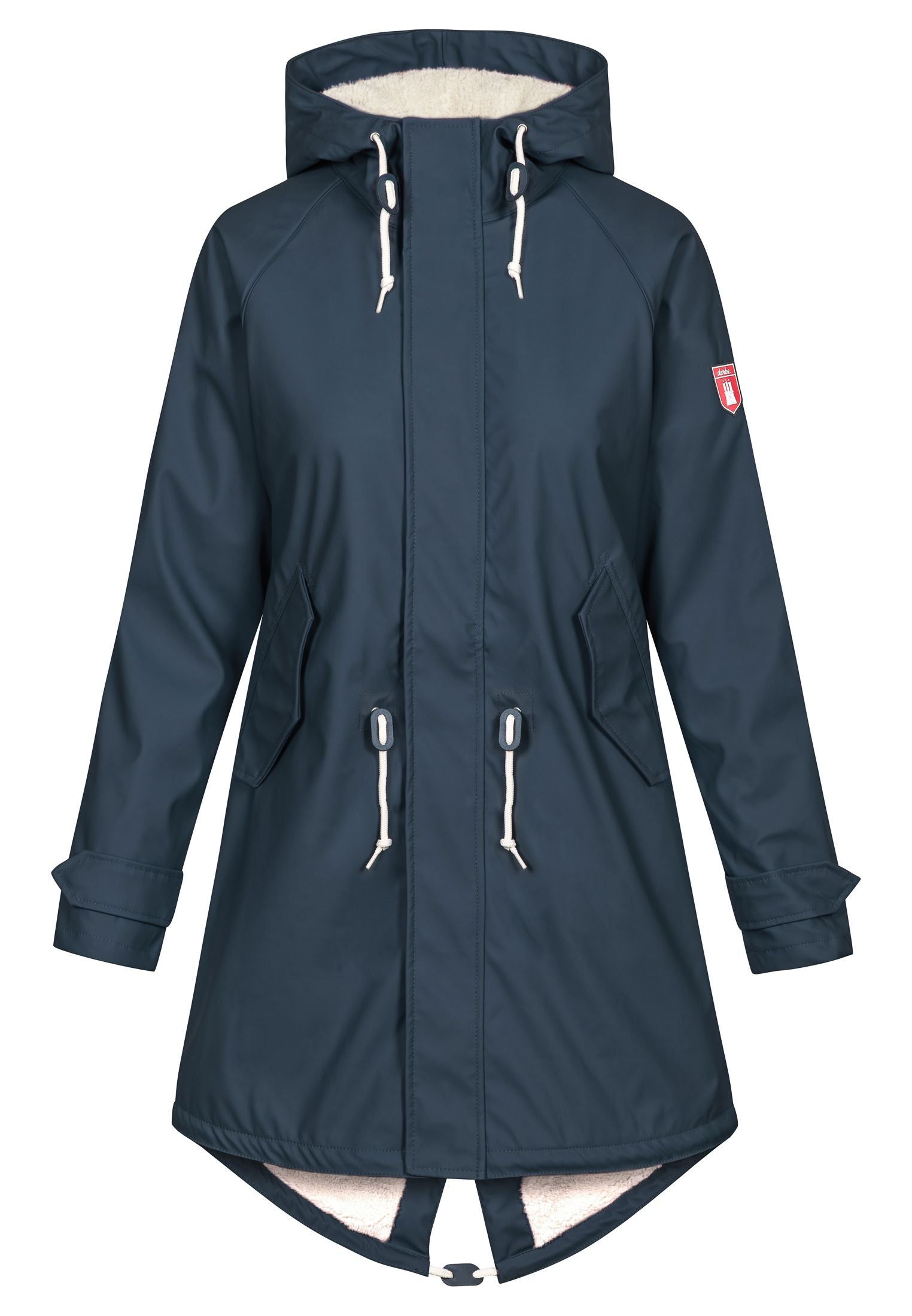 derbe Damen Winterjacke Friese_Tidaholm blau