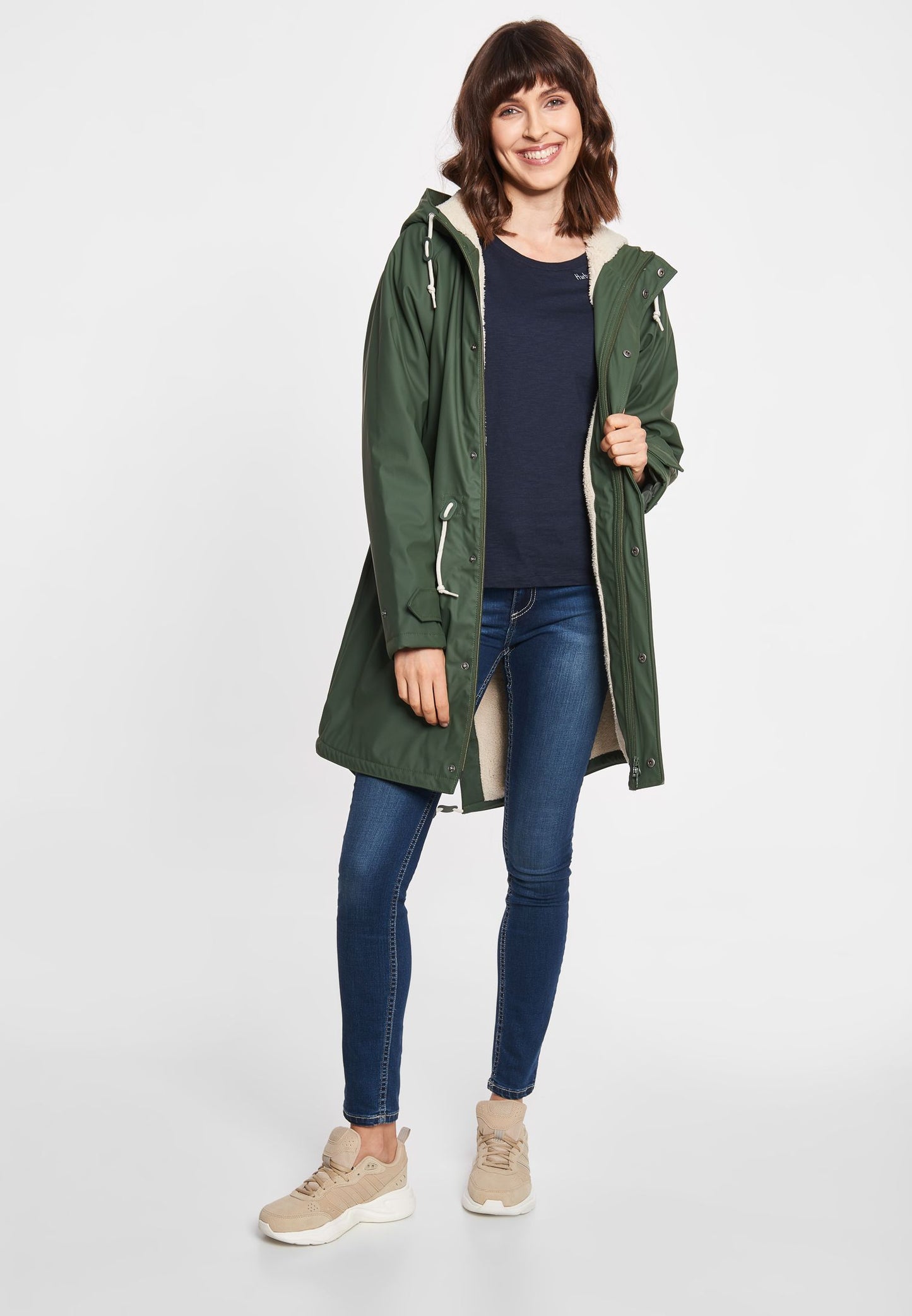 derbe Damen Winterjacke Friese_Tidaholm grün