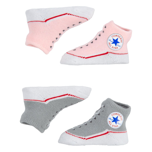 Converse Baby Söckchen Geschenk-Set MC0001 2PK 6-12 Monate