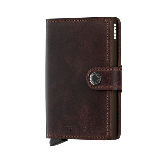 Secrid Geldbörse Miniwallet Vintage braun