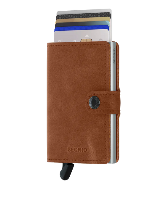 Secrid Miniwallet Vintage braun