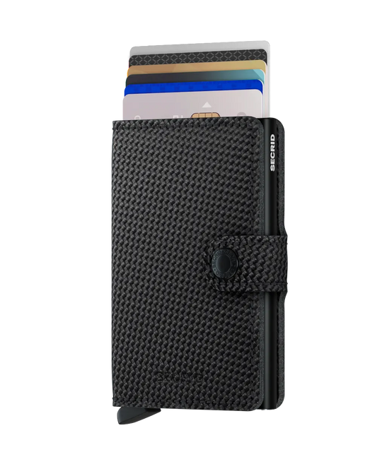 Secrid Miniwallet Carbon schwarz