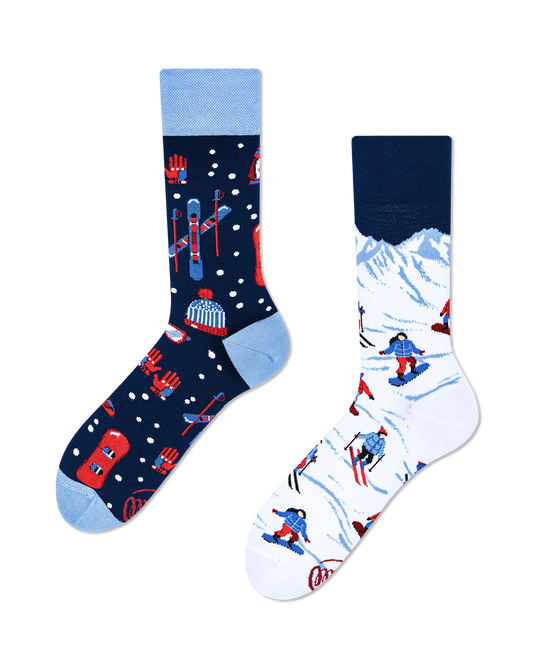 Many Mornings Unisex Socken Alpine Ski