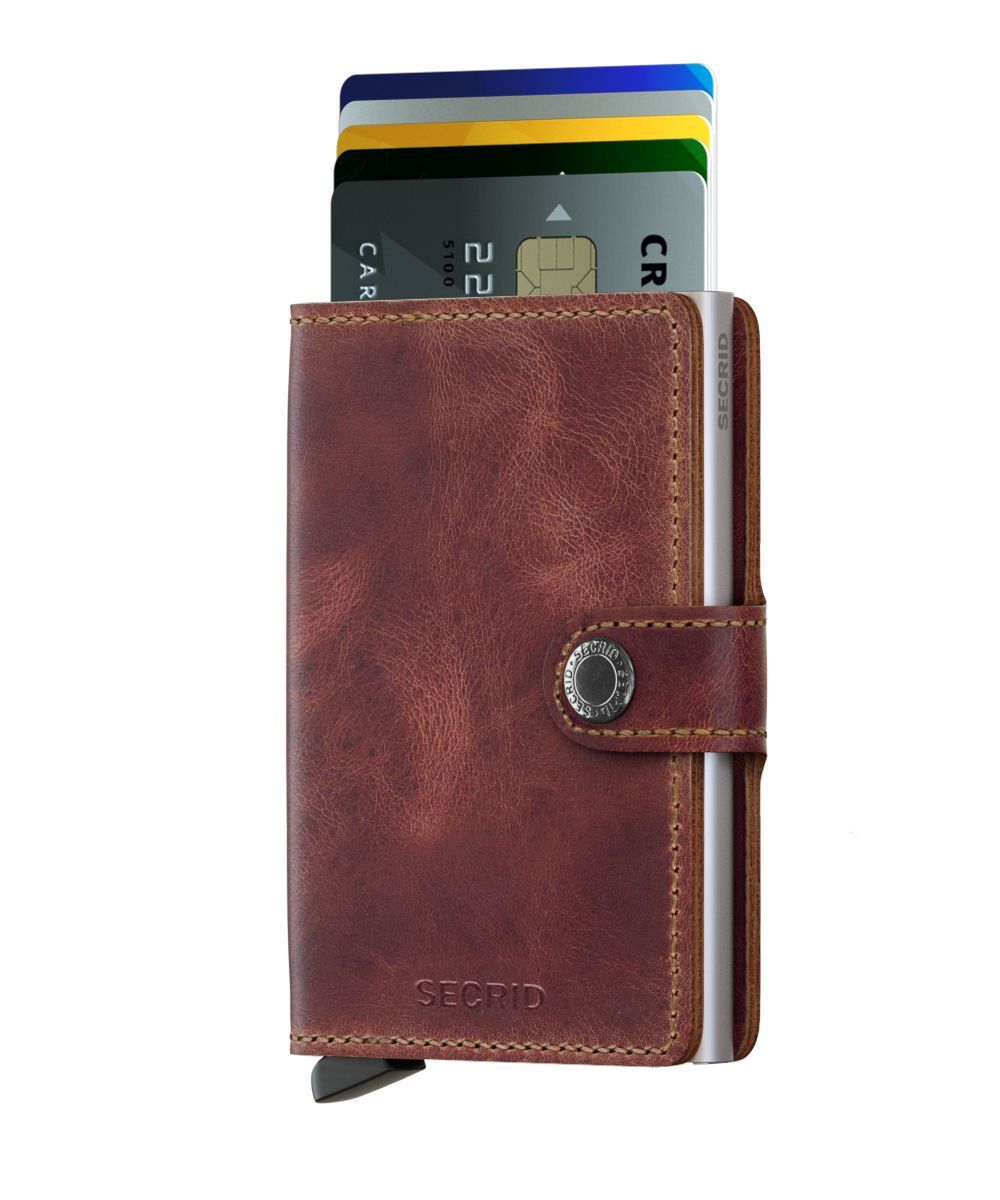 Secrid Miniwallet Vintage braun