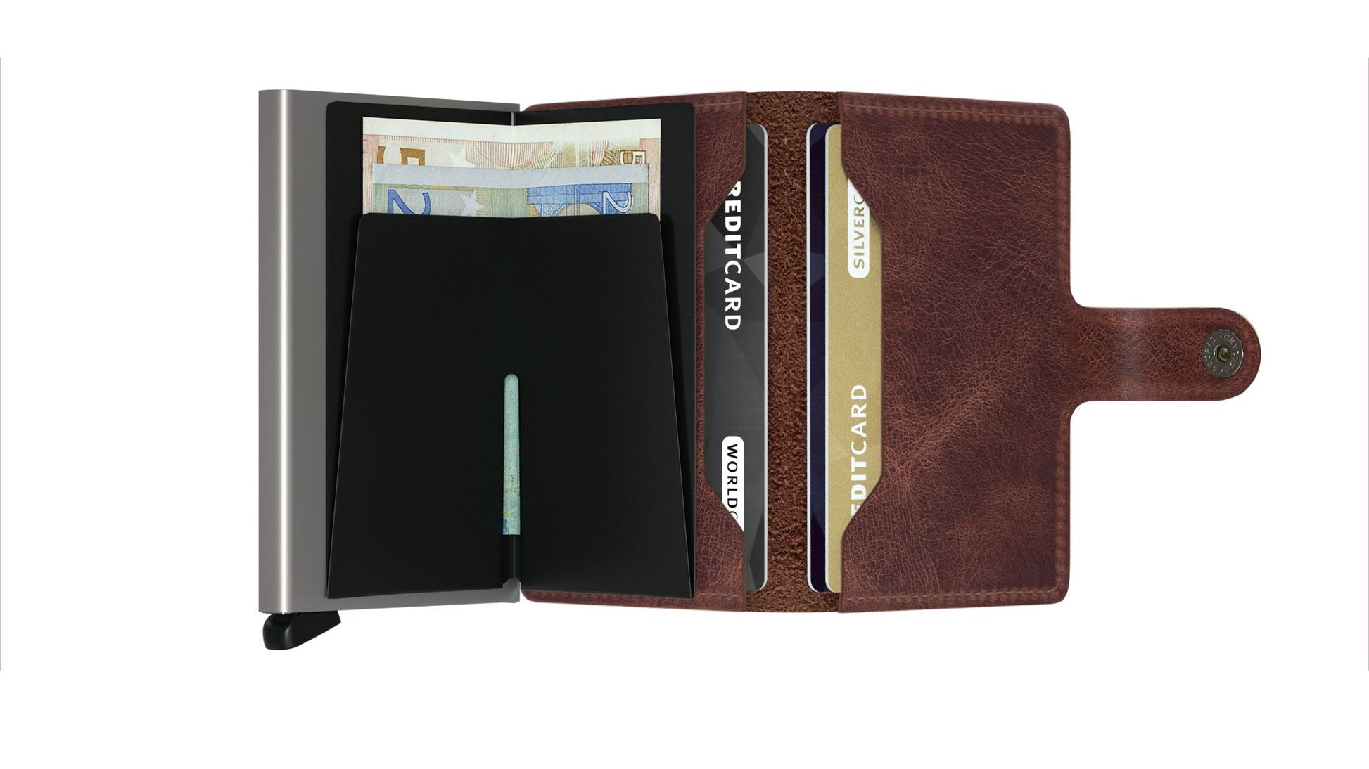 Secrid Miniwallet Vintage braun