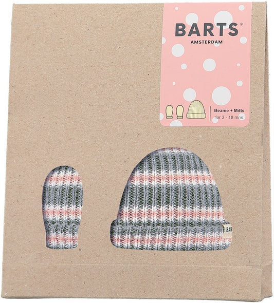 Barts Kinder Nickay Gift Set grau