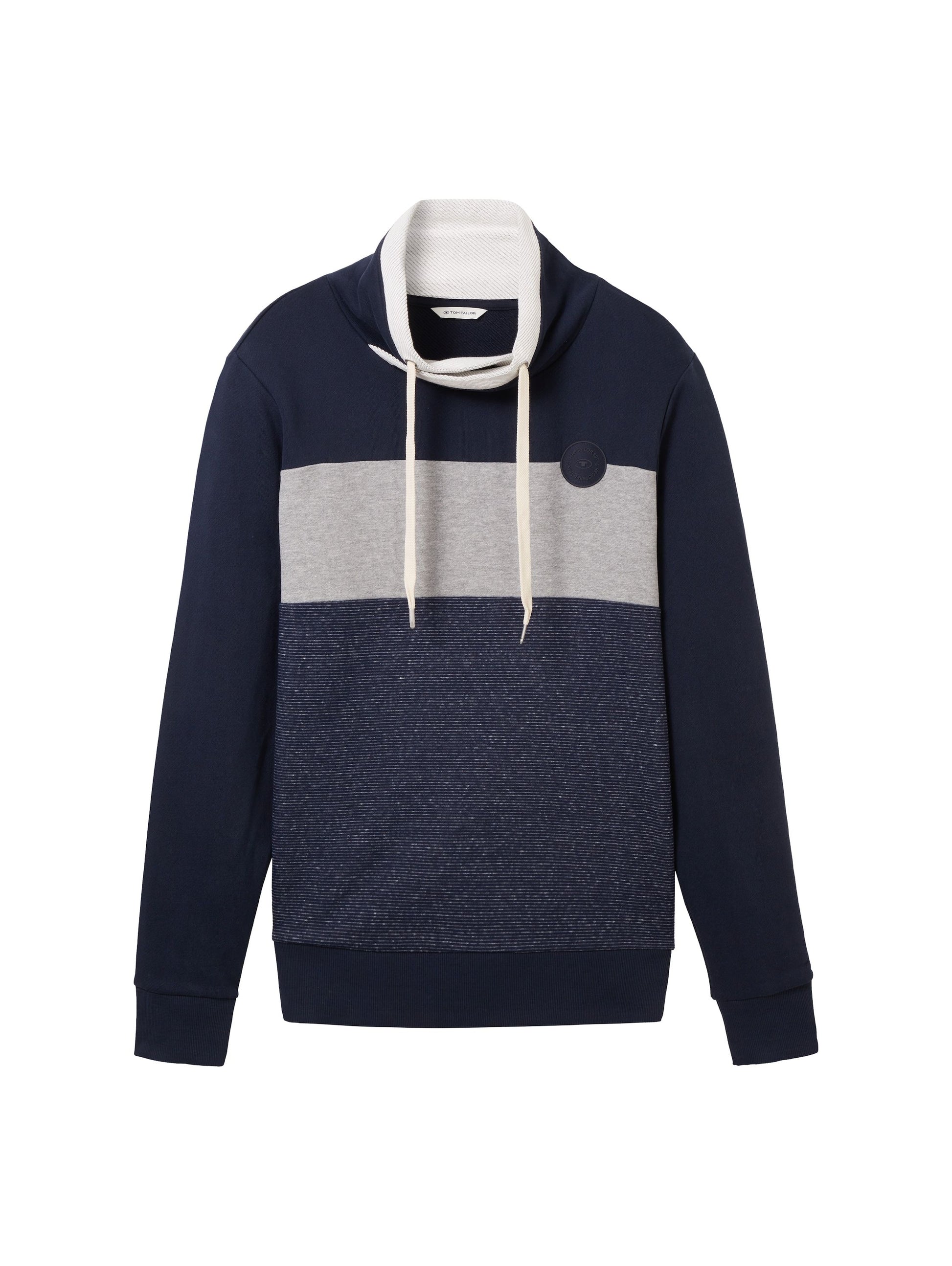TOM TAILOR 1043243 Pullover, 36446-Nighttime Blue Multicolor, XXXL Uomo TOM TAILOR 1043243 Pullover, 36446-Nighttime Blue Multicolor, XXXL Uomo