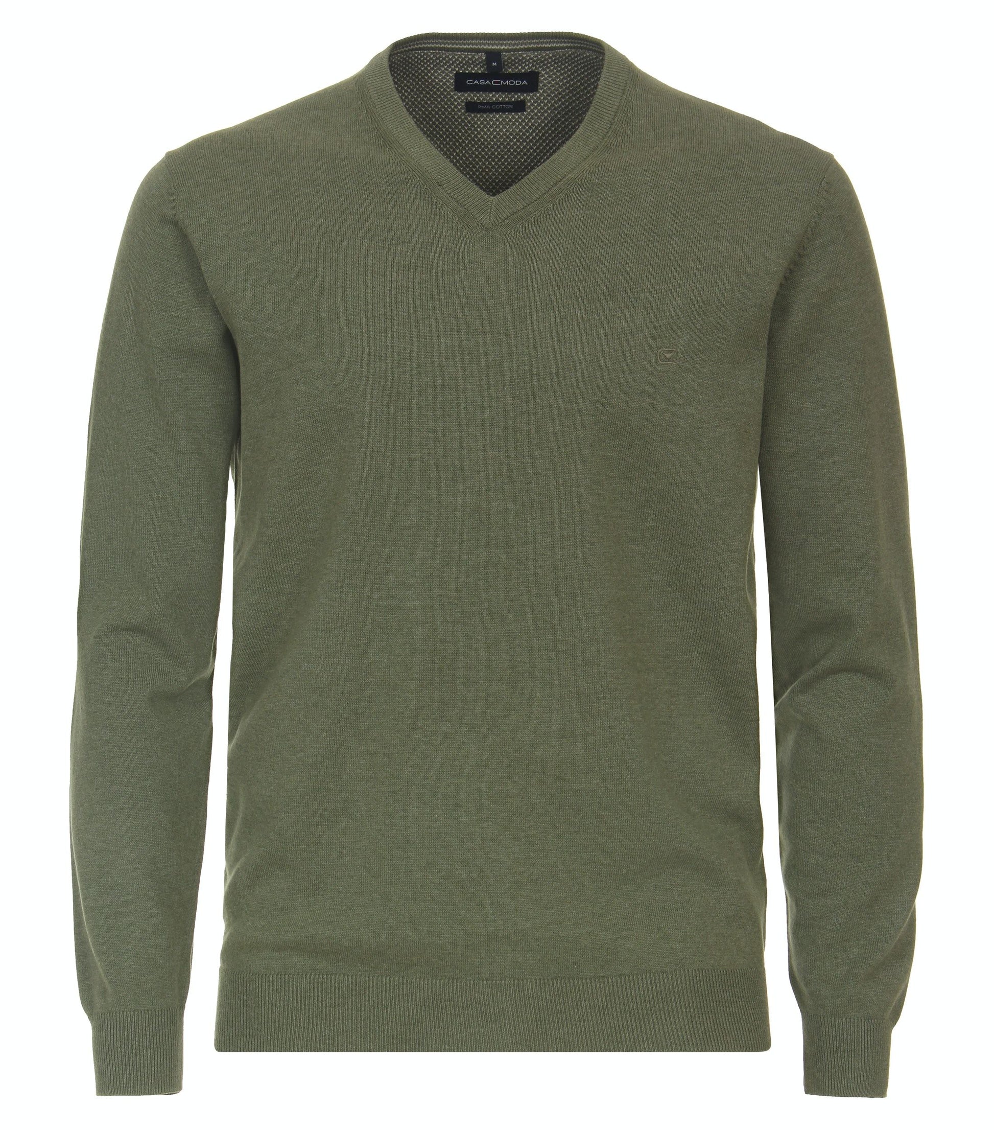 Casa Moda Herren Pullover grün