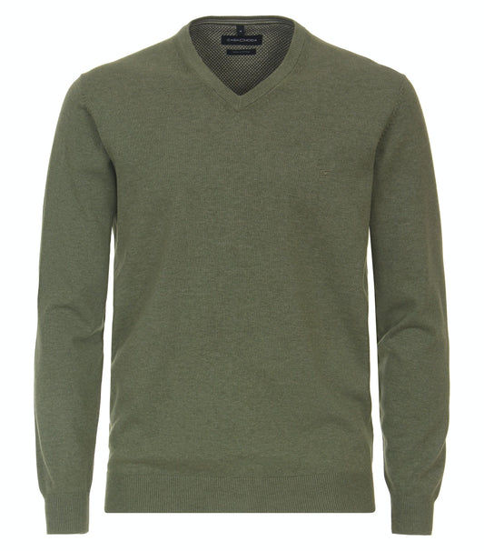 Casa Moda Herren Pullover grün