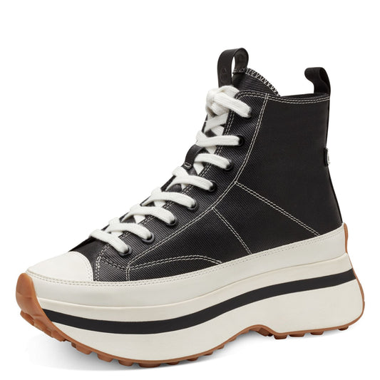 Tamaris Damen Sneaker 41 schwarz