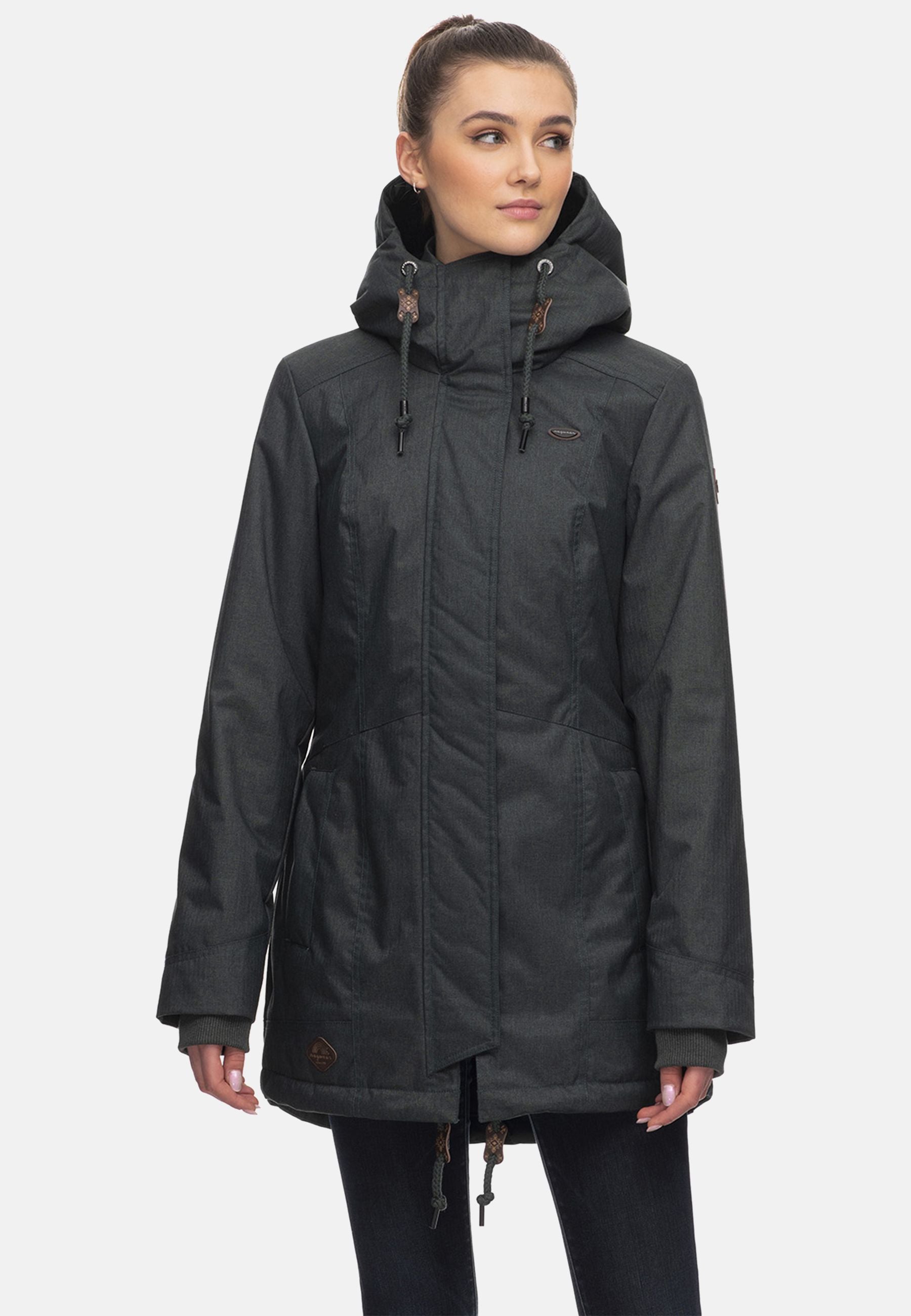 Ragwear Damen Jacke TUNNED grün