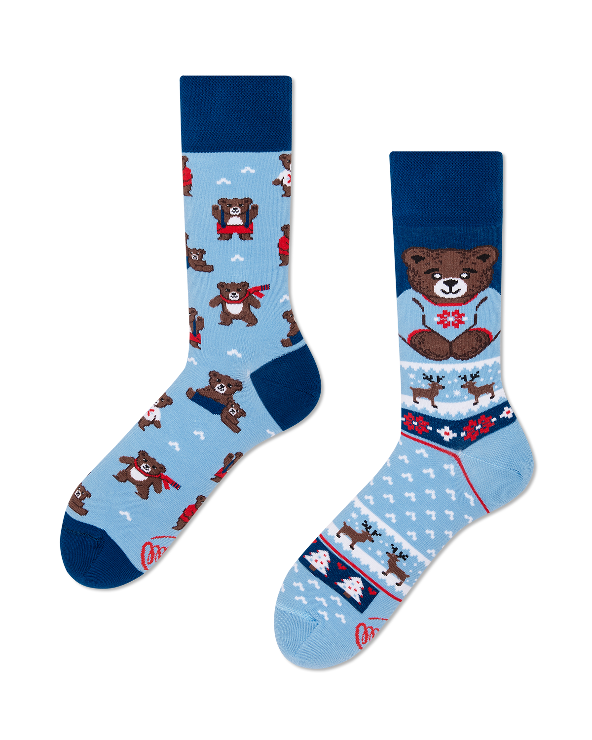 Many Mornings Socken Winter Teddy