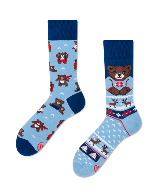 Many Mornings Socken Winter Teddy