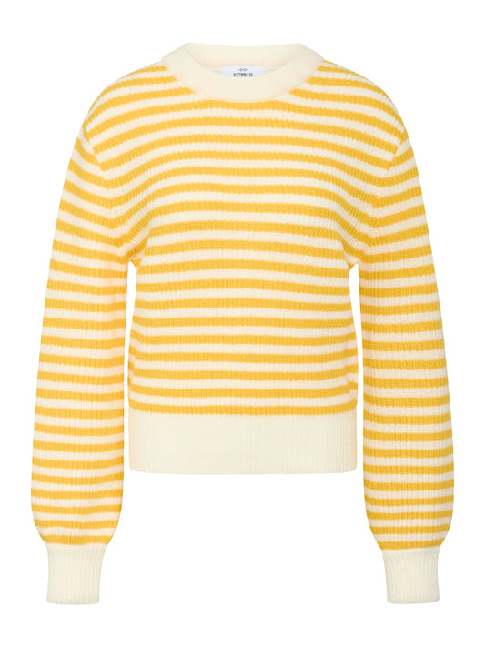 Klitmöller Damen Pullover Gunilla knit gelb